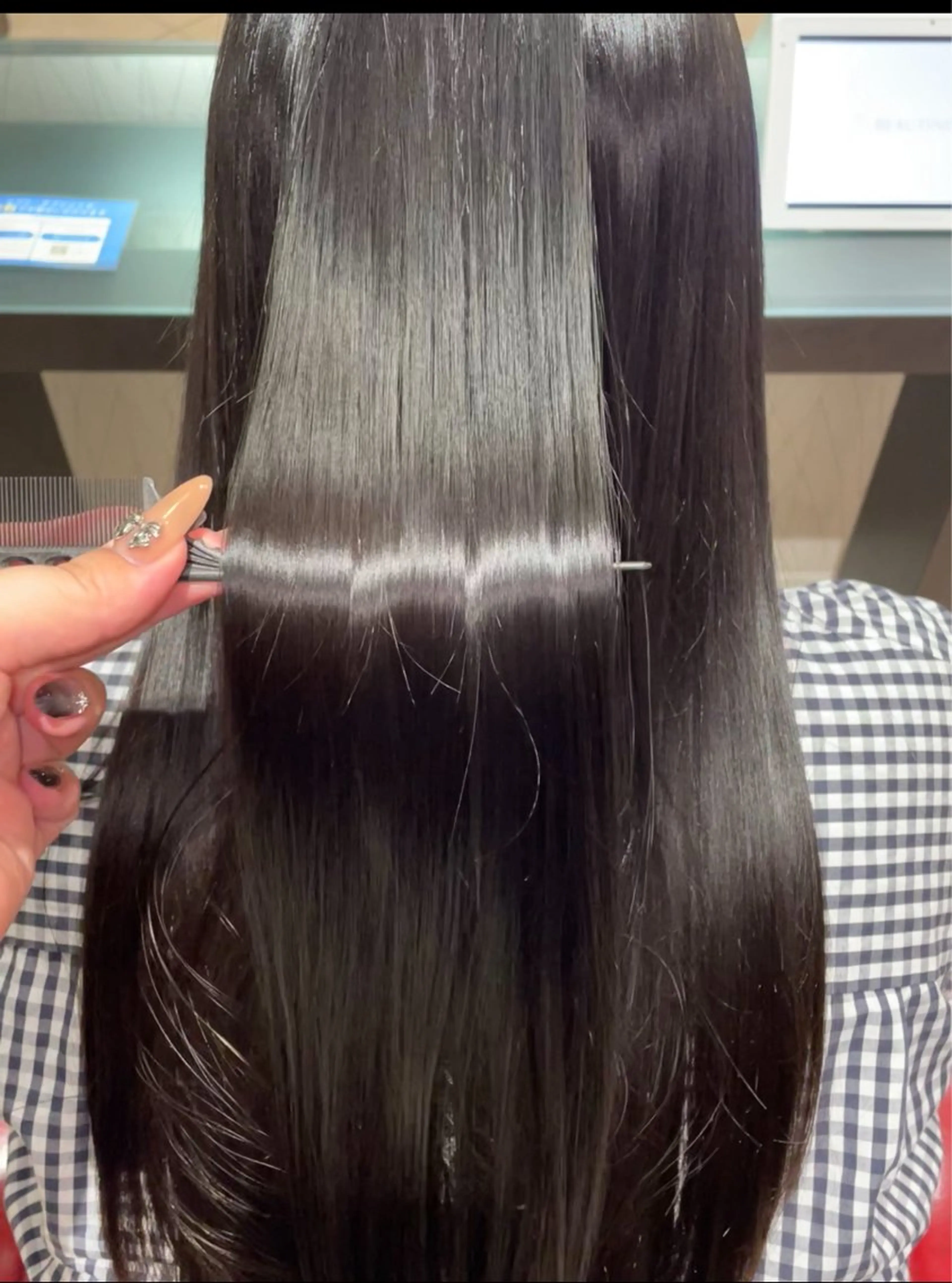 ロング 髪質改善 トリートメント 👑艶髪/カラー/ アレンジ/特化👑のヘアスタイル