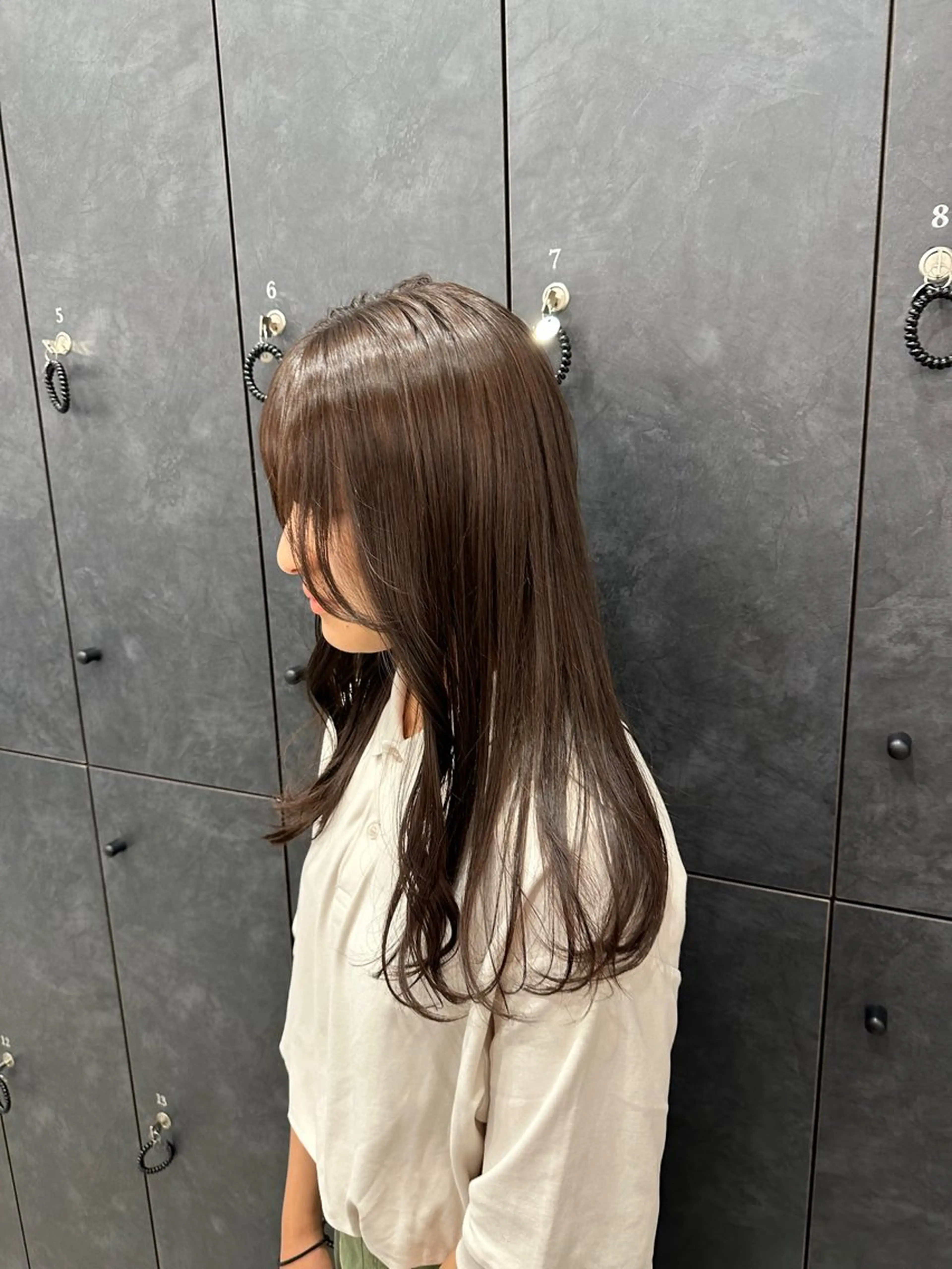 ロング カラー 銀座/ヘアセット/ 島村美帆のヘアスタイル