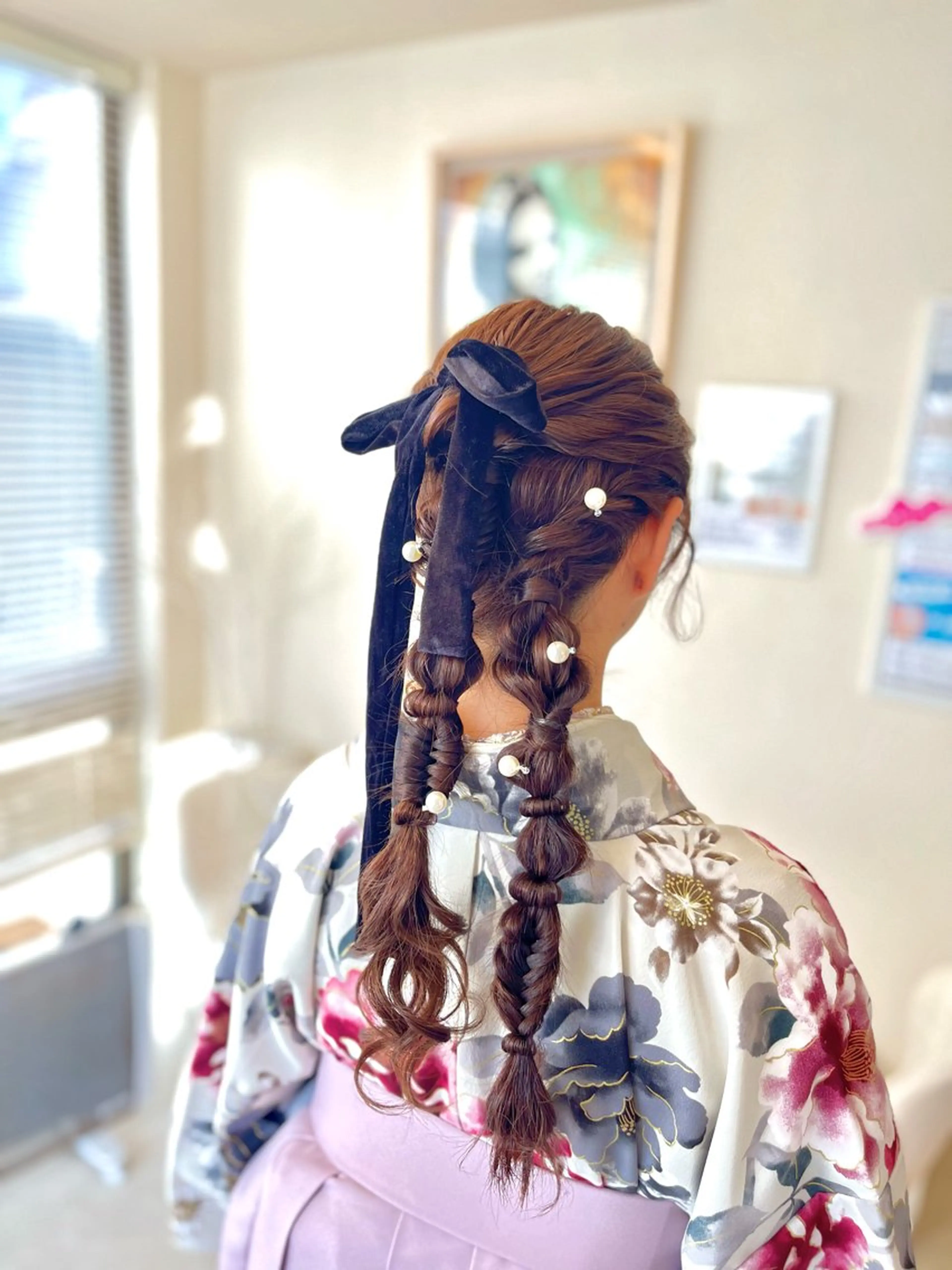 ヘアアレンジ 似合わせヘアメイク 💐オダギリチアキのヘアスタイル