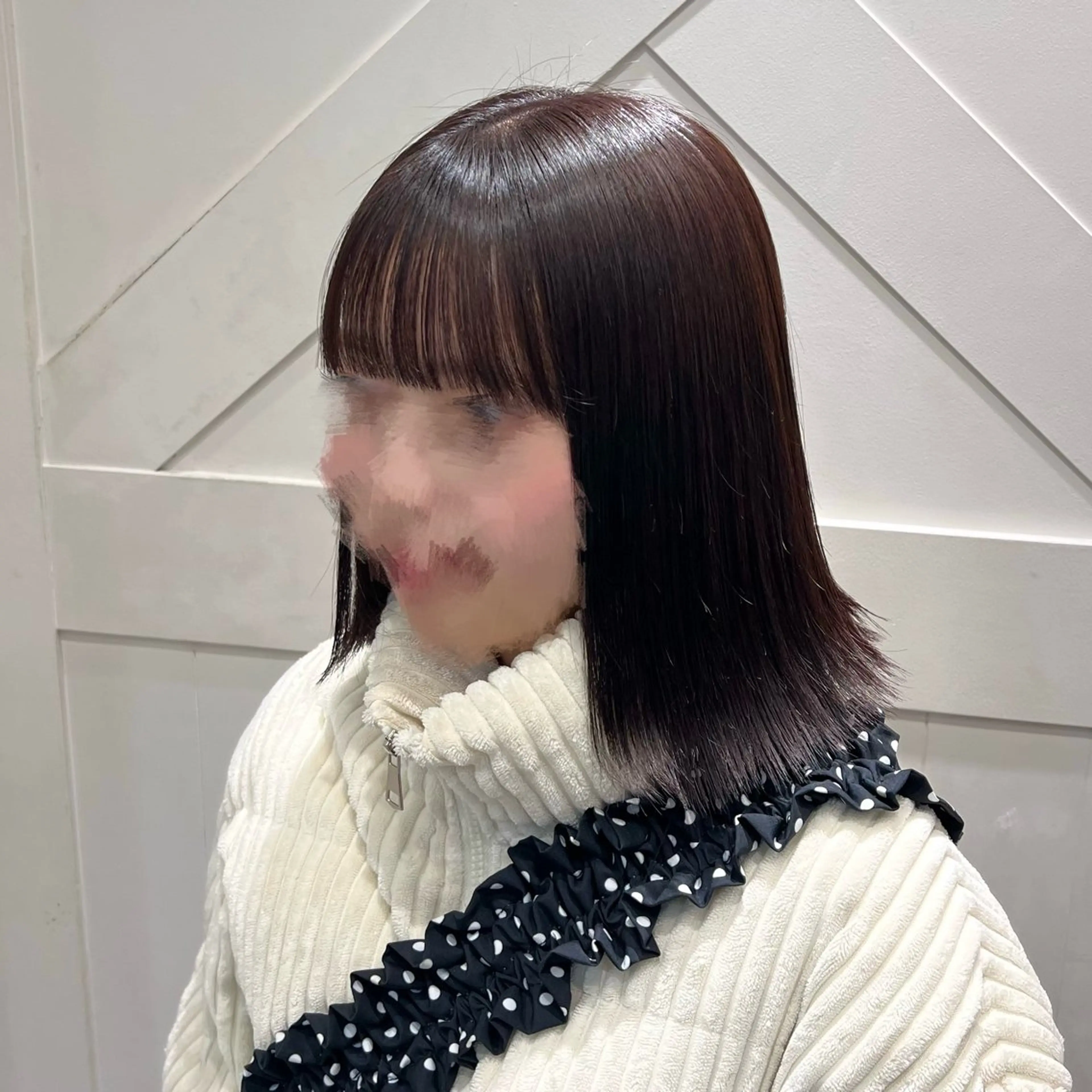 前髪顔周りカット✂️の写真