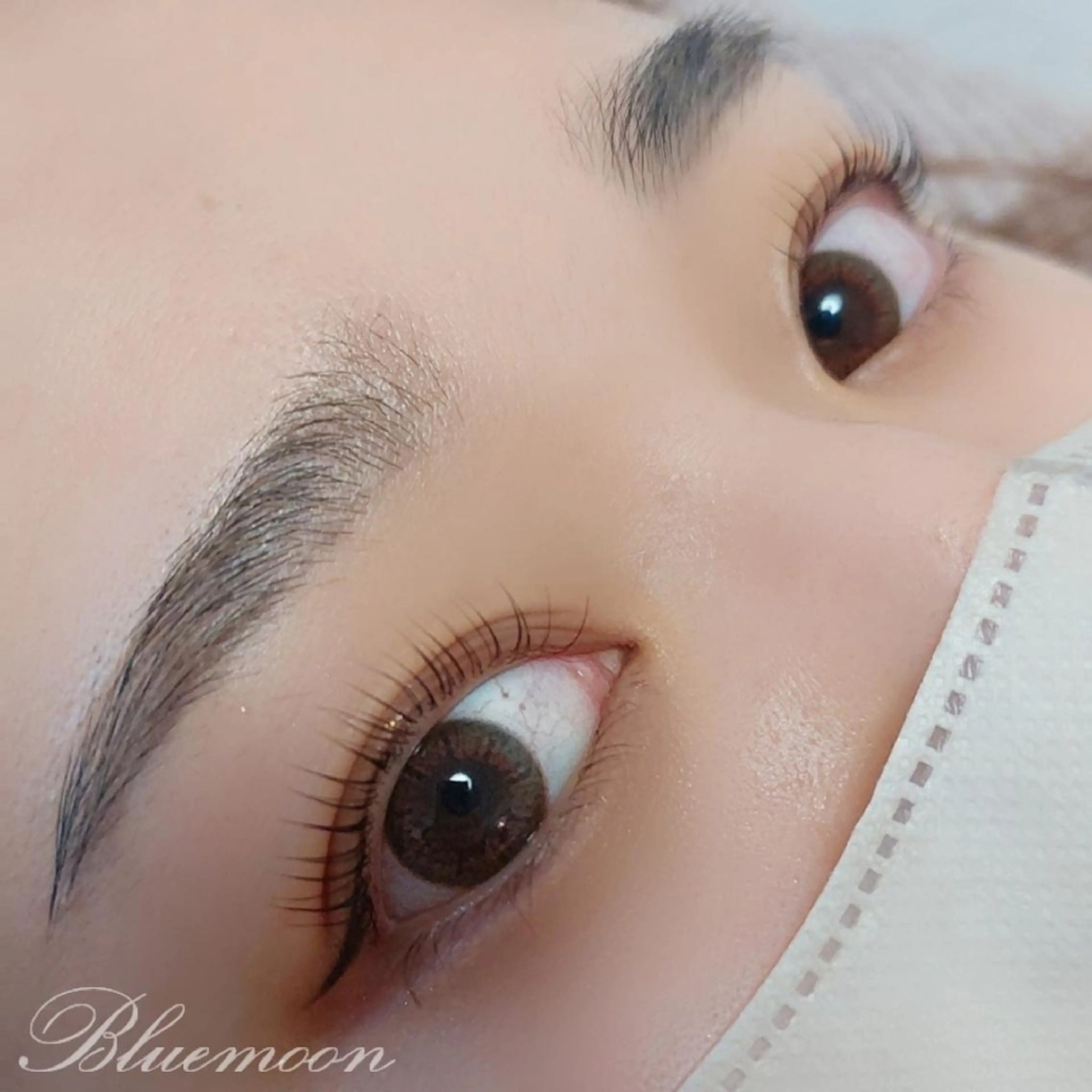 マツエク・マツパ パリジェンヌラッシュリフト Bluemoon所属・Blue moonのマツエク・マツパデザイン