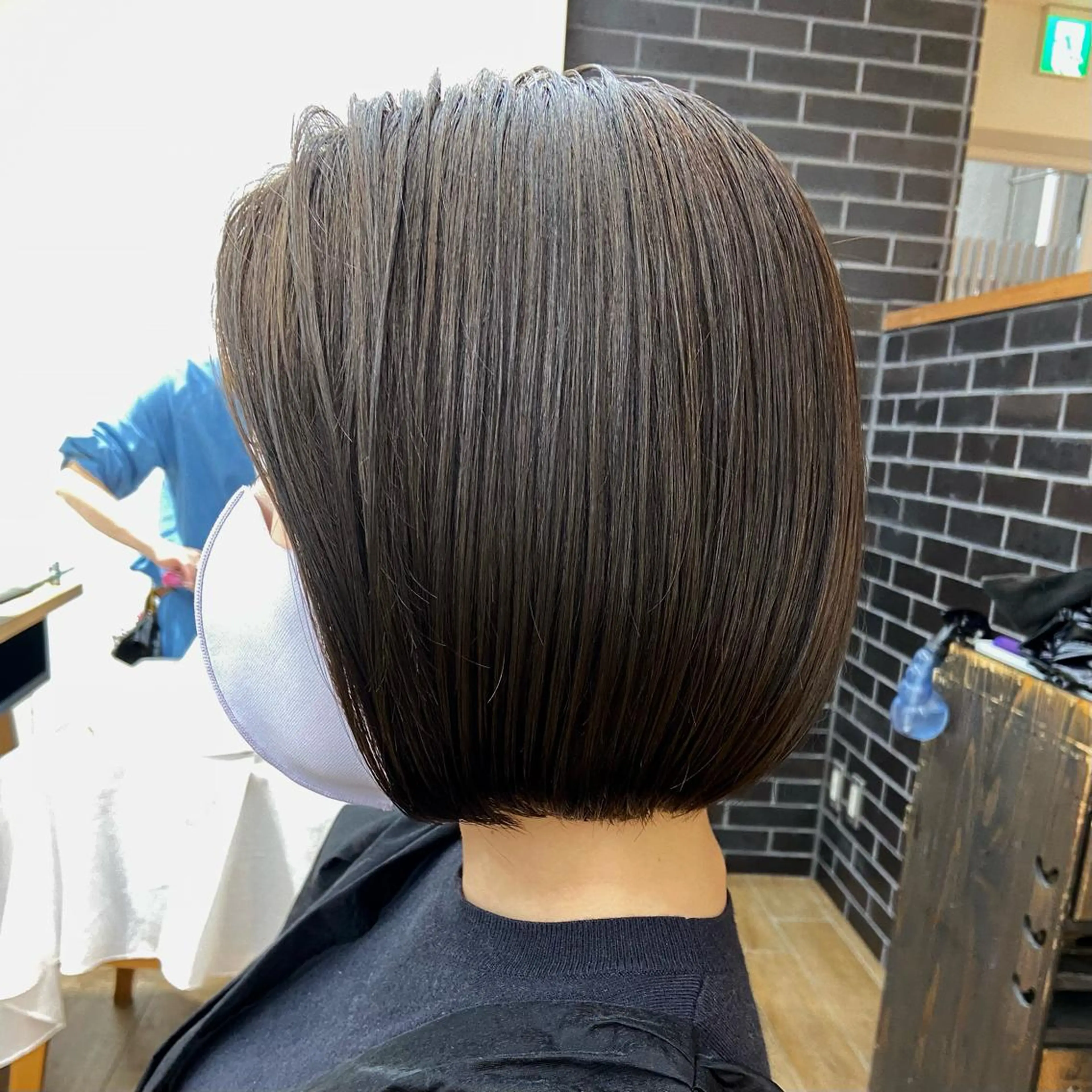 ショート カラー パーマ ヘアアレンジ メンズ キッズ ネイル マツエク・マツパ カット ヘアカラー トリートメント 横浜Bob美容師🤎 ERINAのヘアスタイル
