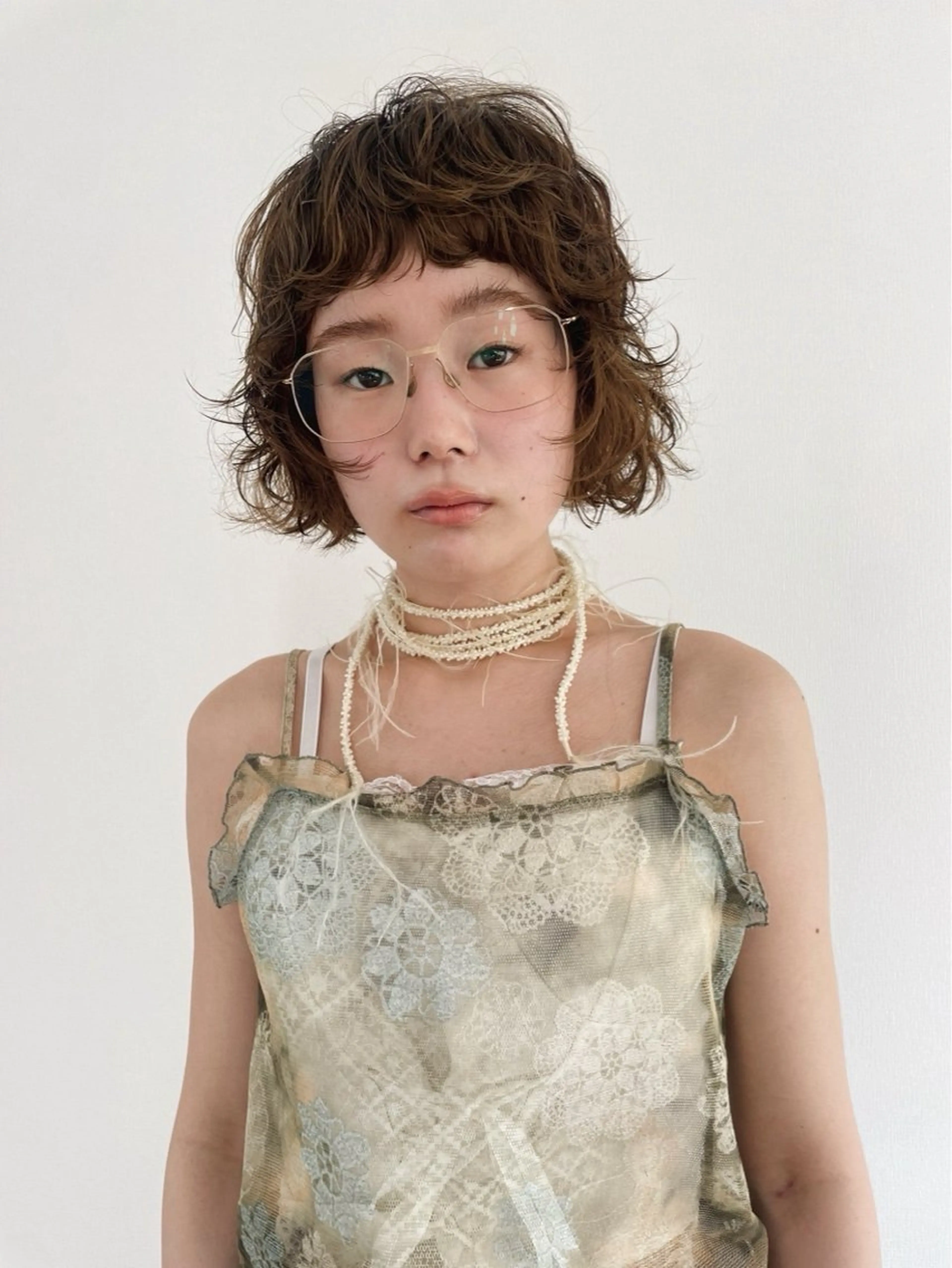 ミディアム パーマ 高円寺 utuwa🌟まなみのヘアスタイル