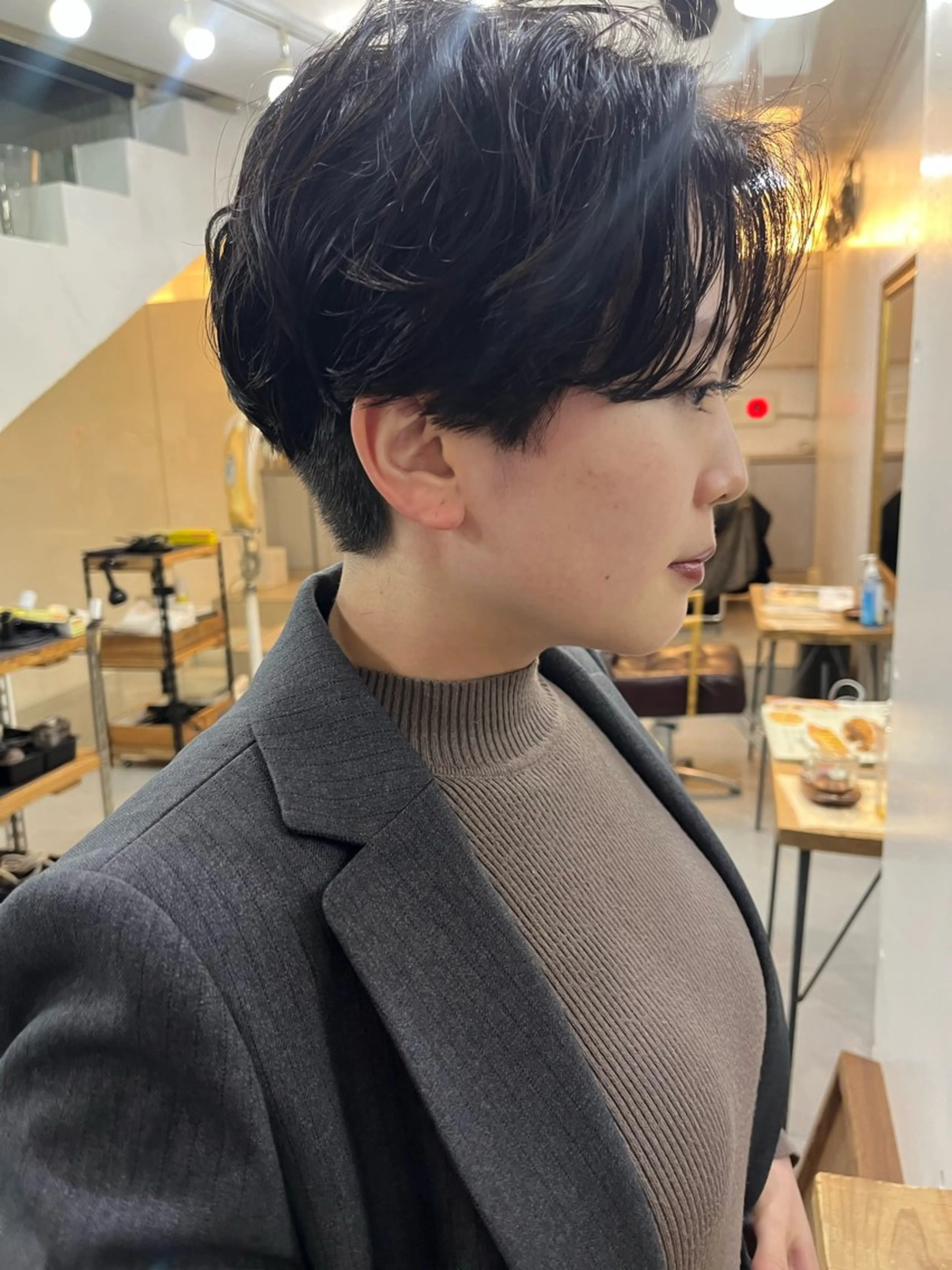 ショート パーマ Shibata Mizukiのヘアスタイル