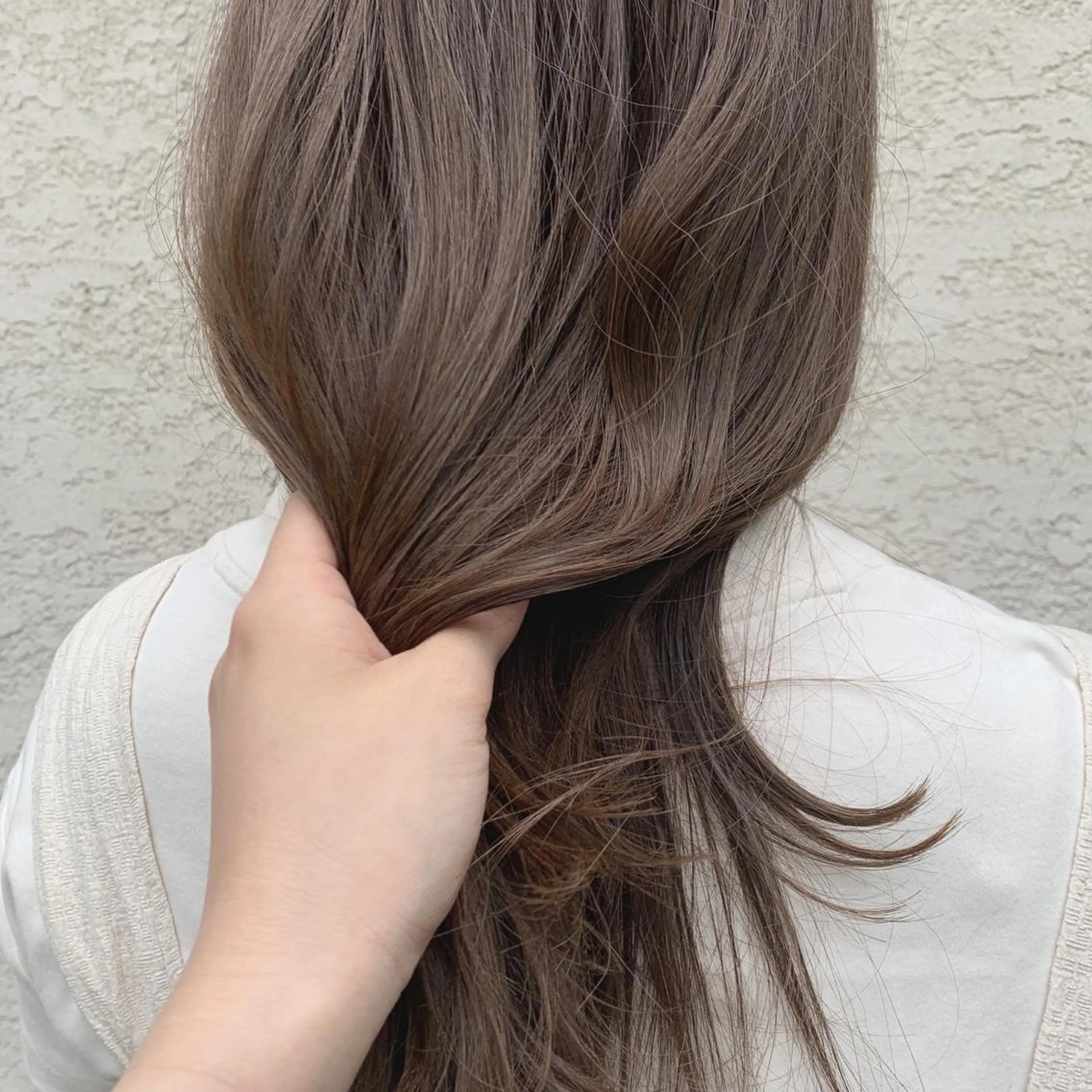 ロング カラー 韓国🇰🇷髪質改善 Chisaki치사키のヘアスタイル