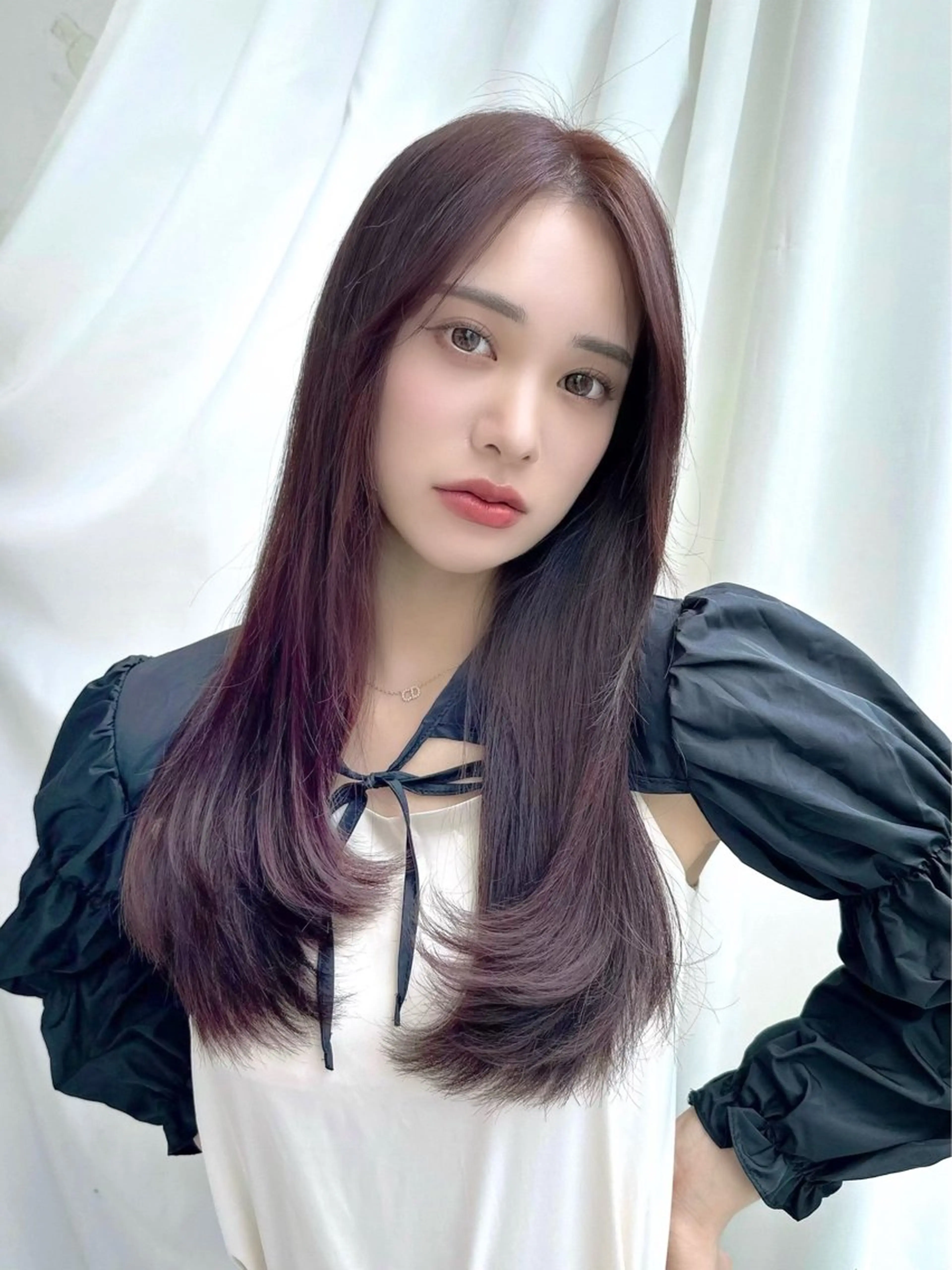 ロング カラー カット ヘアカラー トリートメント ヘッドスパ レイヤーカット/ボブ /縮毛矯正✨大輝のヘアスタイル