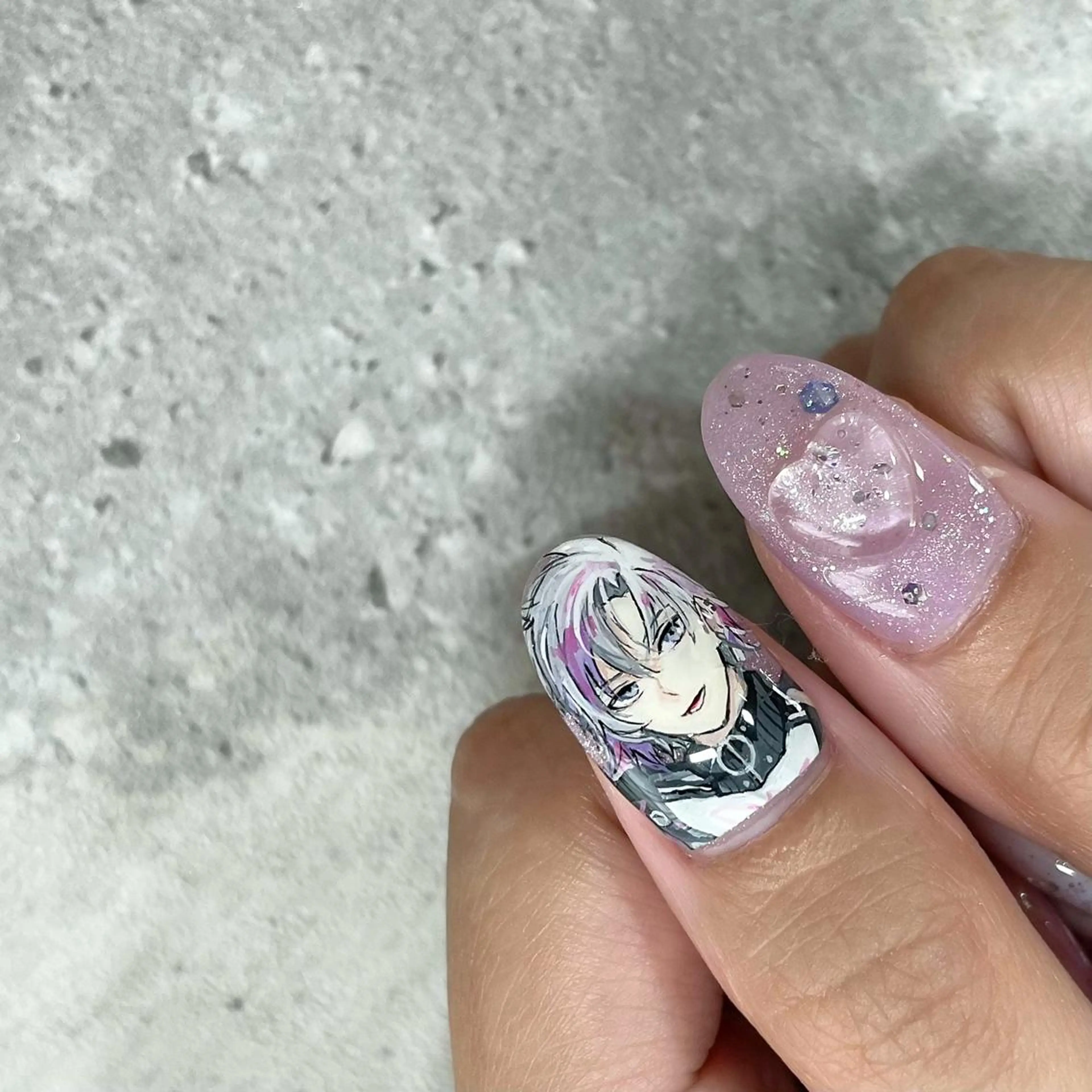 ネイル 東 千夏のネイルデザイン