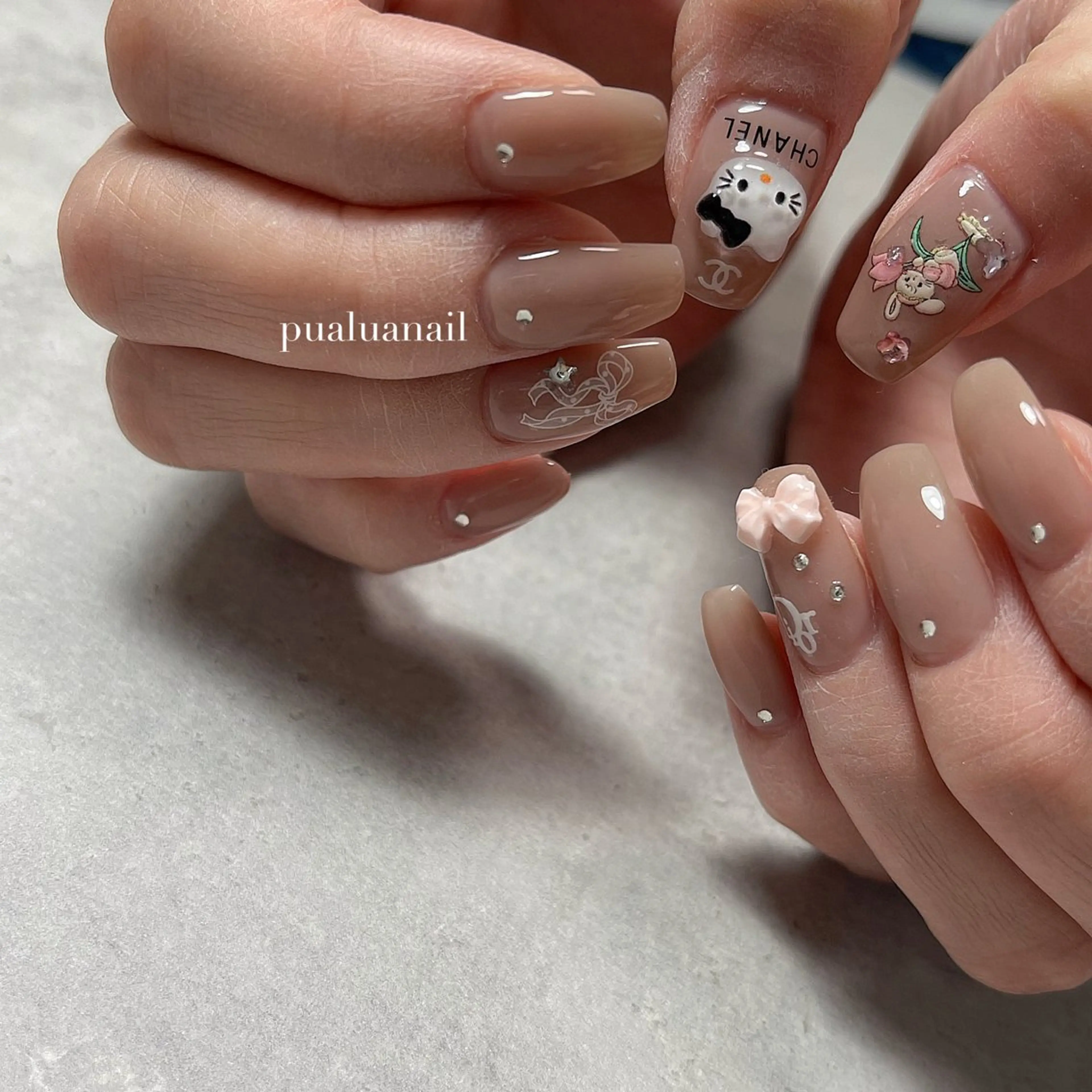 ネイル ハンドネイル pualua miharuのネイルデザイン