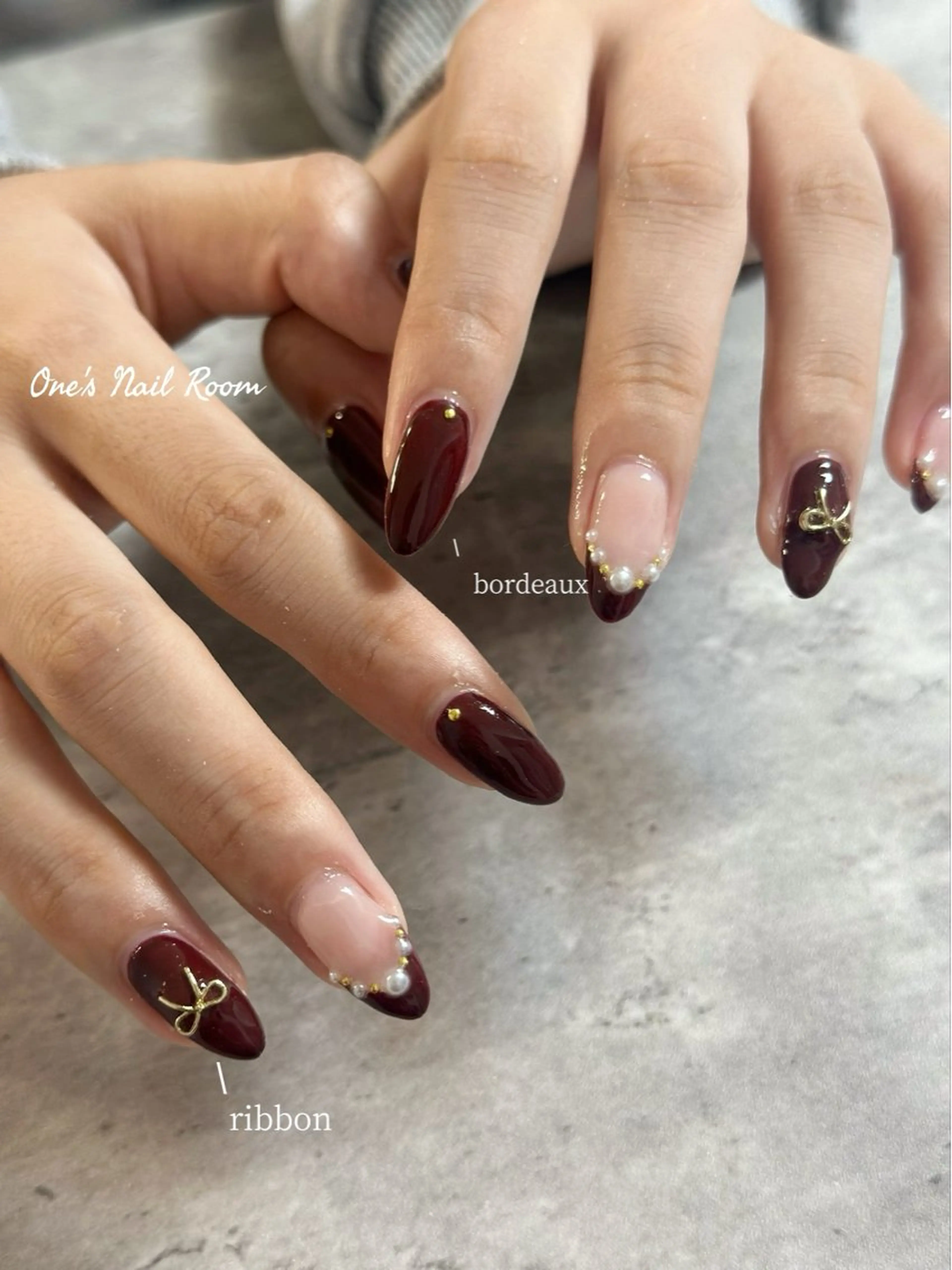 ネイル ハンドネイル One's Nail Roomのネイルデザイン