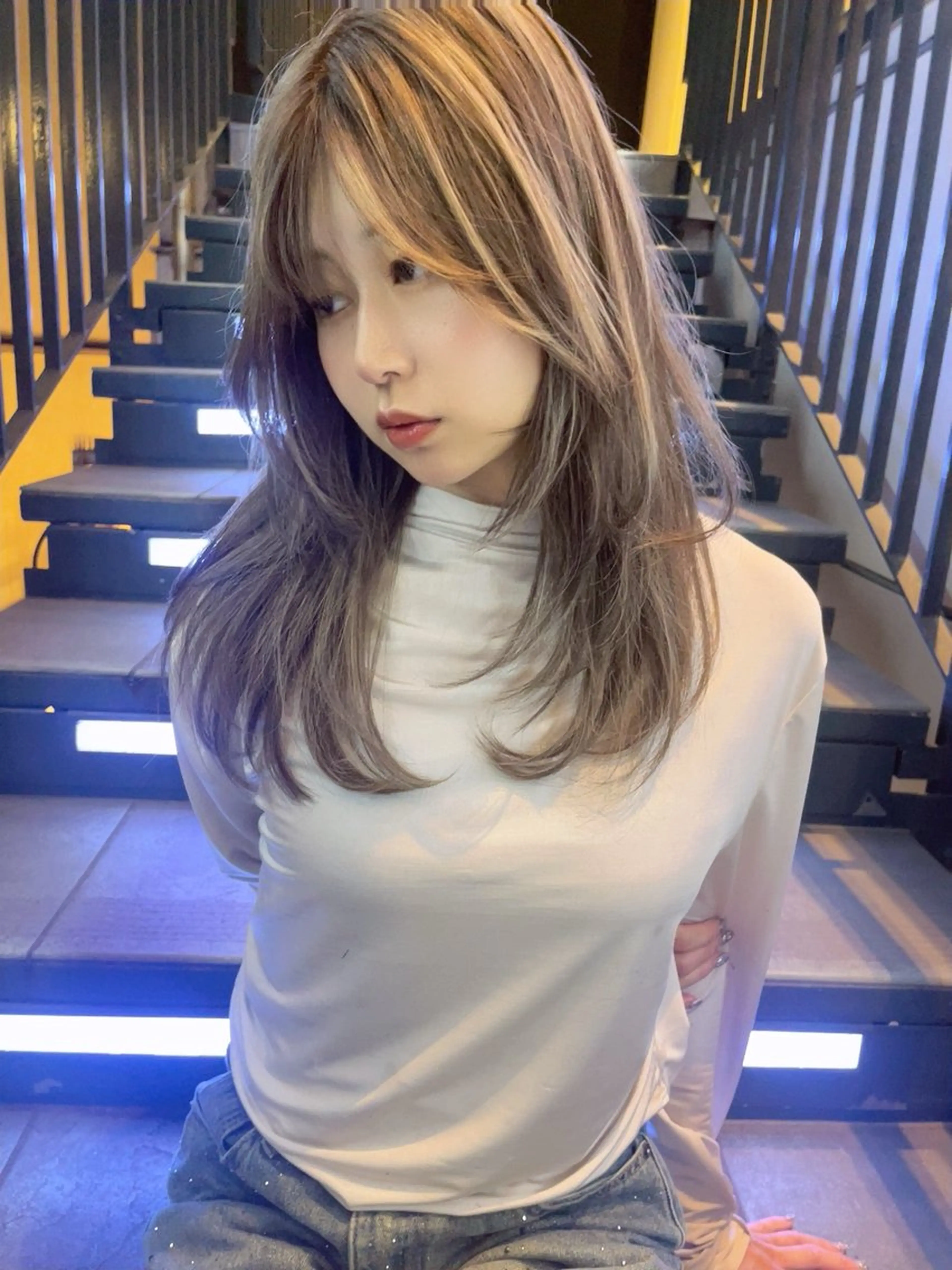 ロング レイヤーカット AIRI layer cut hairのヘアスタイル