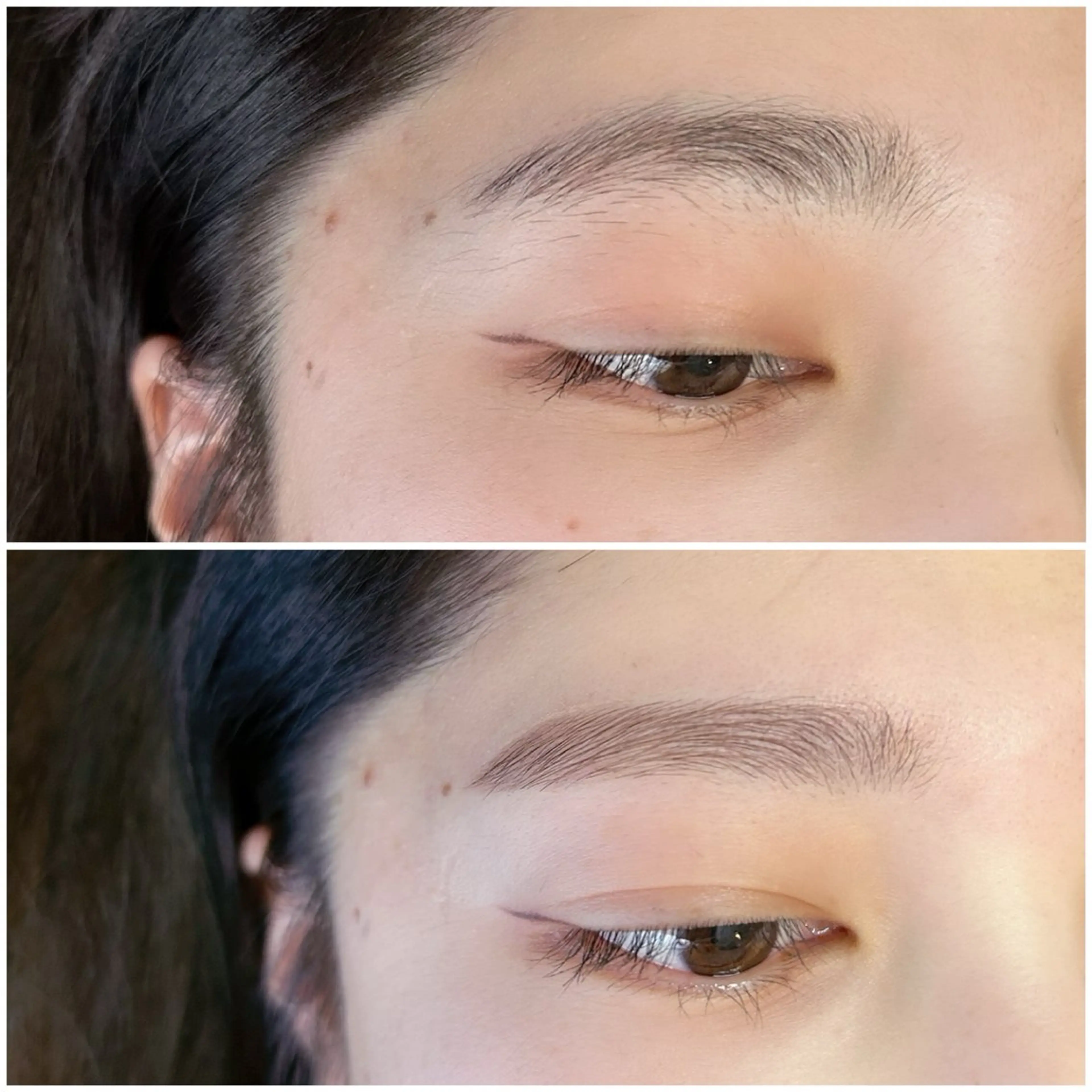 アイブロウ ワックス脱毛 via クマガイの眉毛・アイブロウイメージ