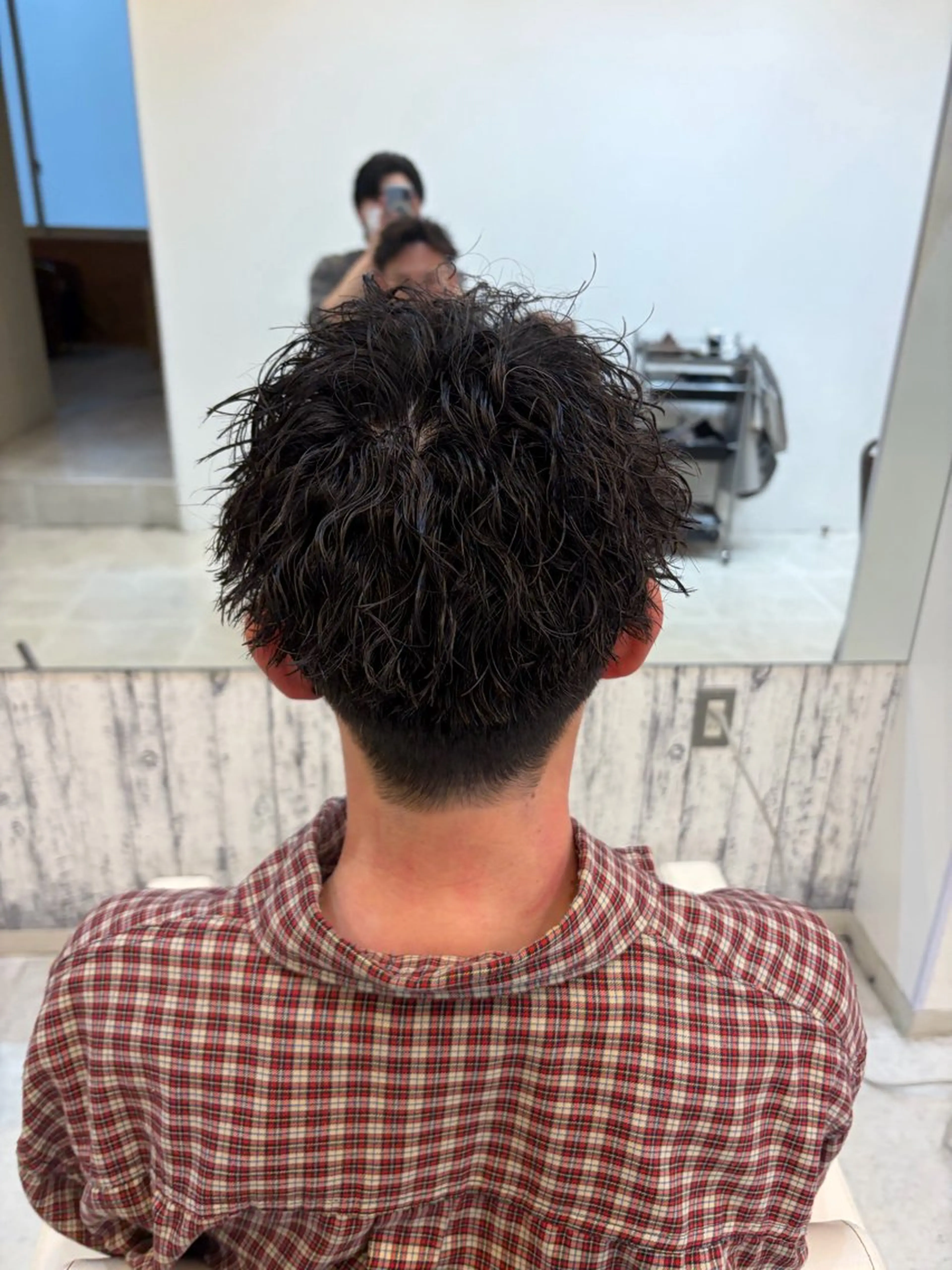 パーマ メンズ カット パーマ りゅうせい ／モデル募集中のヘアスタイル