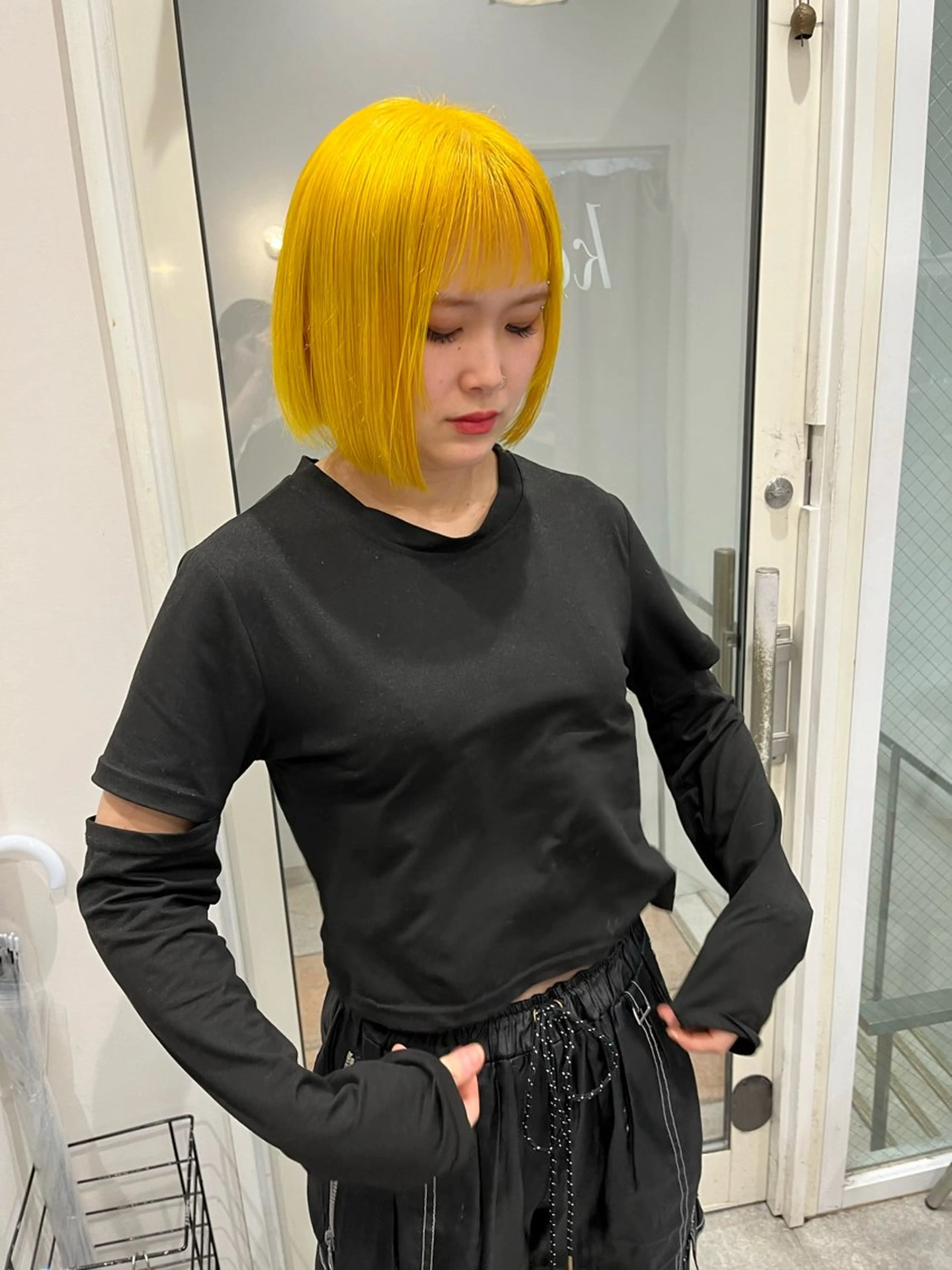 ショート ヘアカラー トリートメント keshiki🦋 Nanaのヘアスタイル