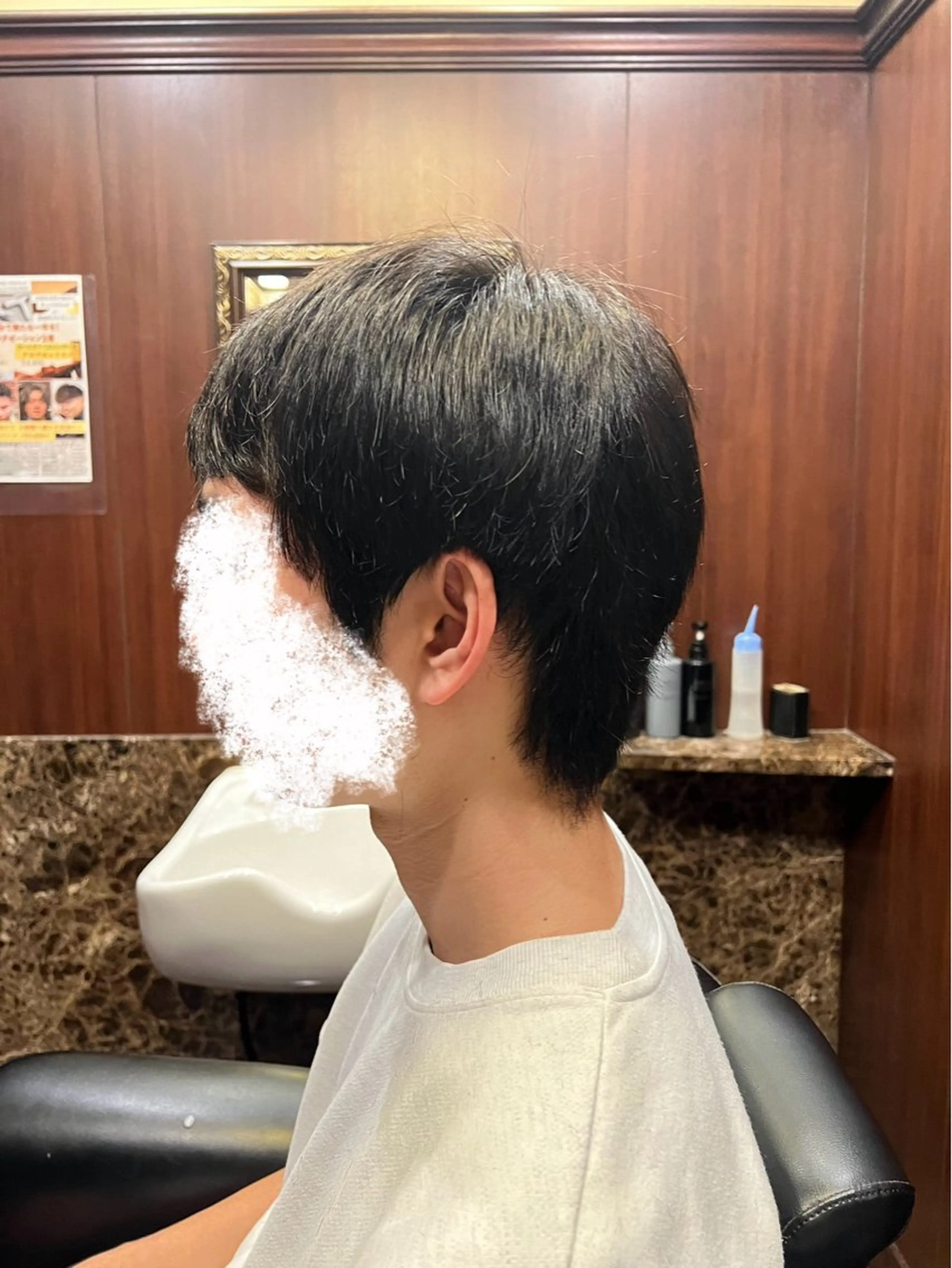 ミディアム 秋山 琳太のヘアスタイル