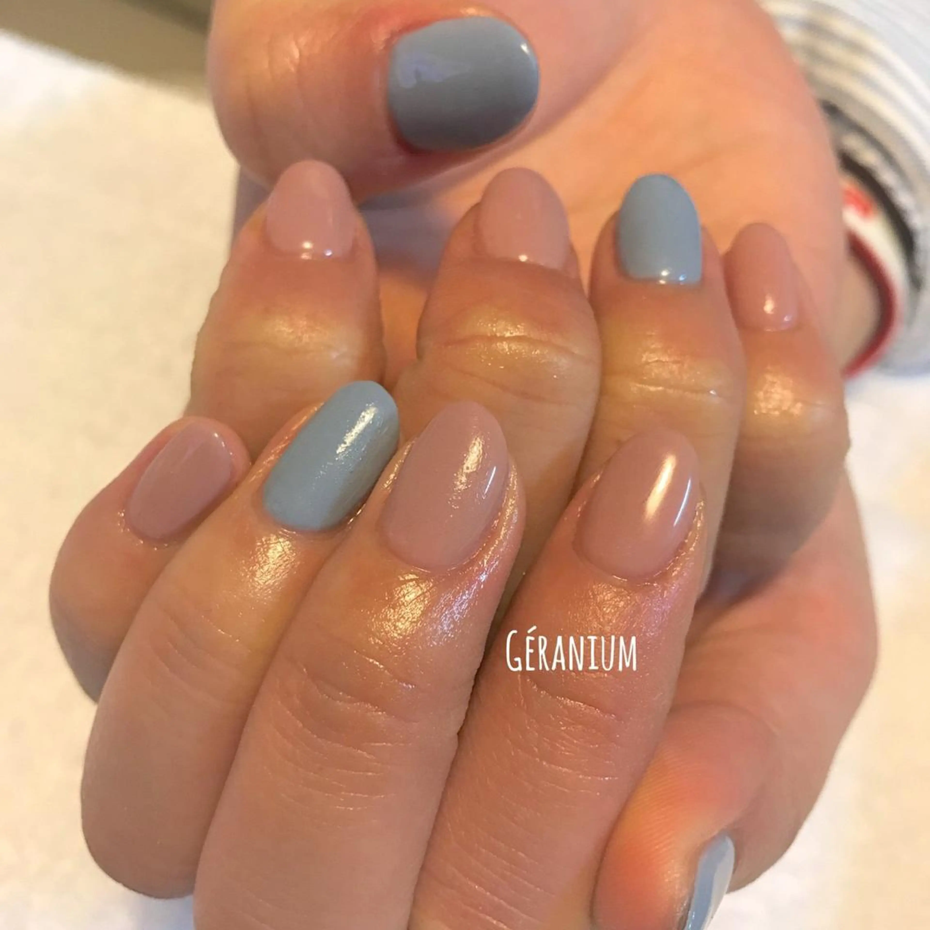 ネイル ワンカラーネイル GéRanium Harukaのネイルデザイン