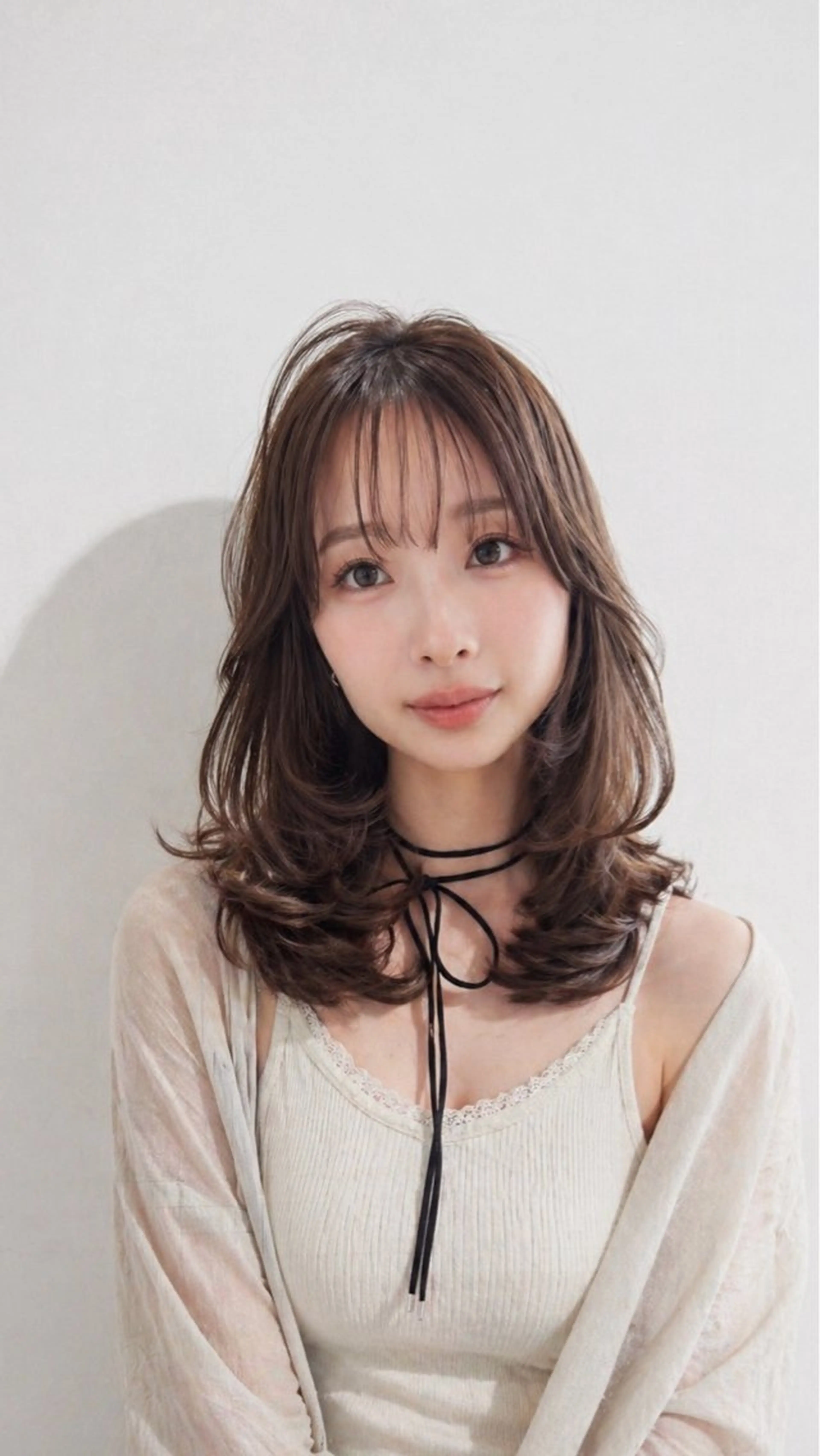 ミディアム カラー パーマ カット ヘアカラー KAKKY/ショート レイヤー/千種/池下のヘアスタイル