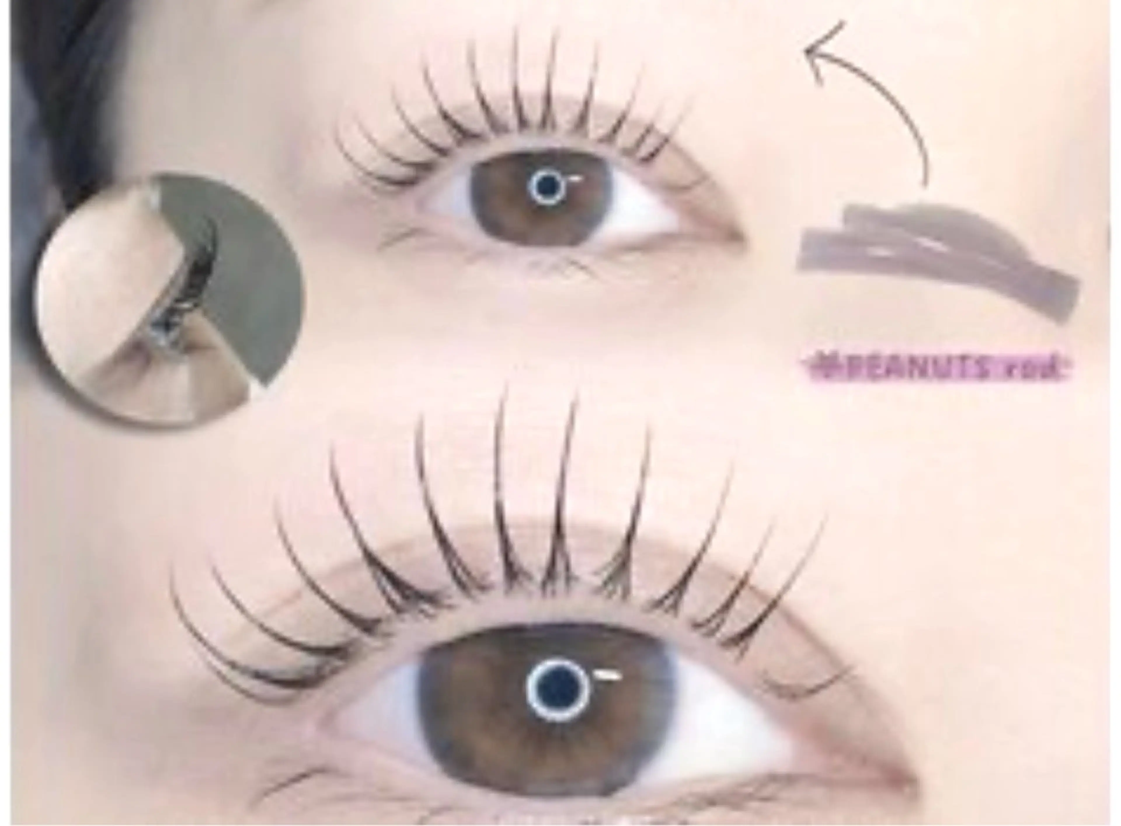マツエク・マツパ マツパ eyelash salon　SATAのマツエク・マツパデザイン