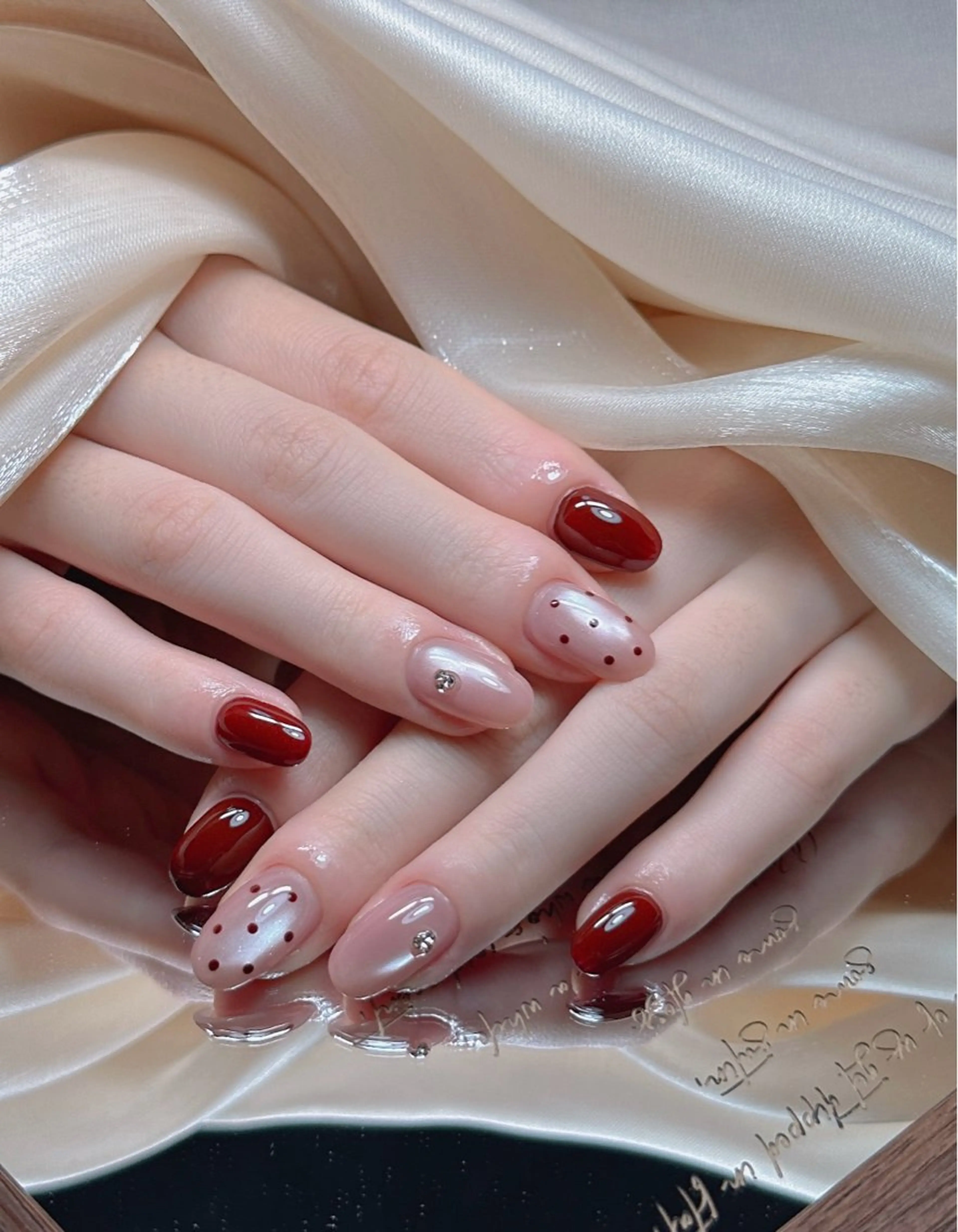 ネイル ハンドネイル ハンドケア sunnynail 小桃のネイルデザイン