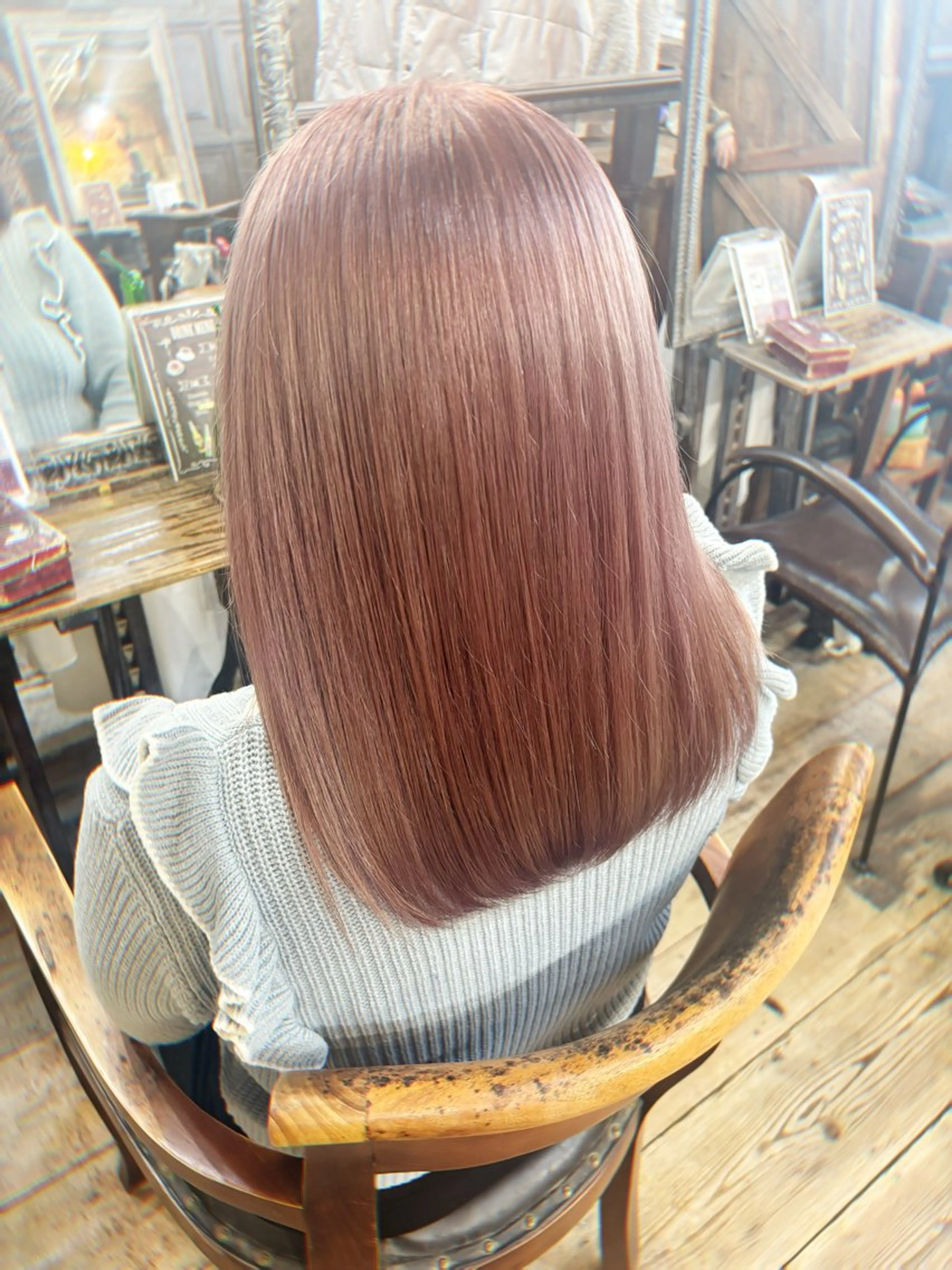 ミディアム ヘアカラー トリートメント 森田 恋々菜のヘアスタイル