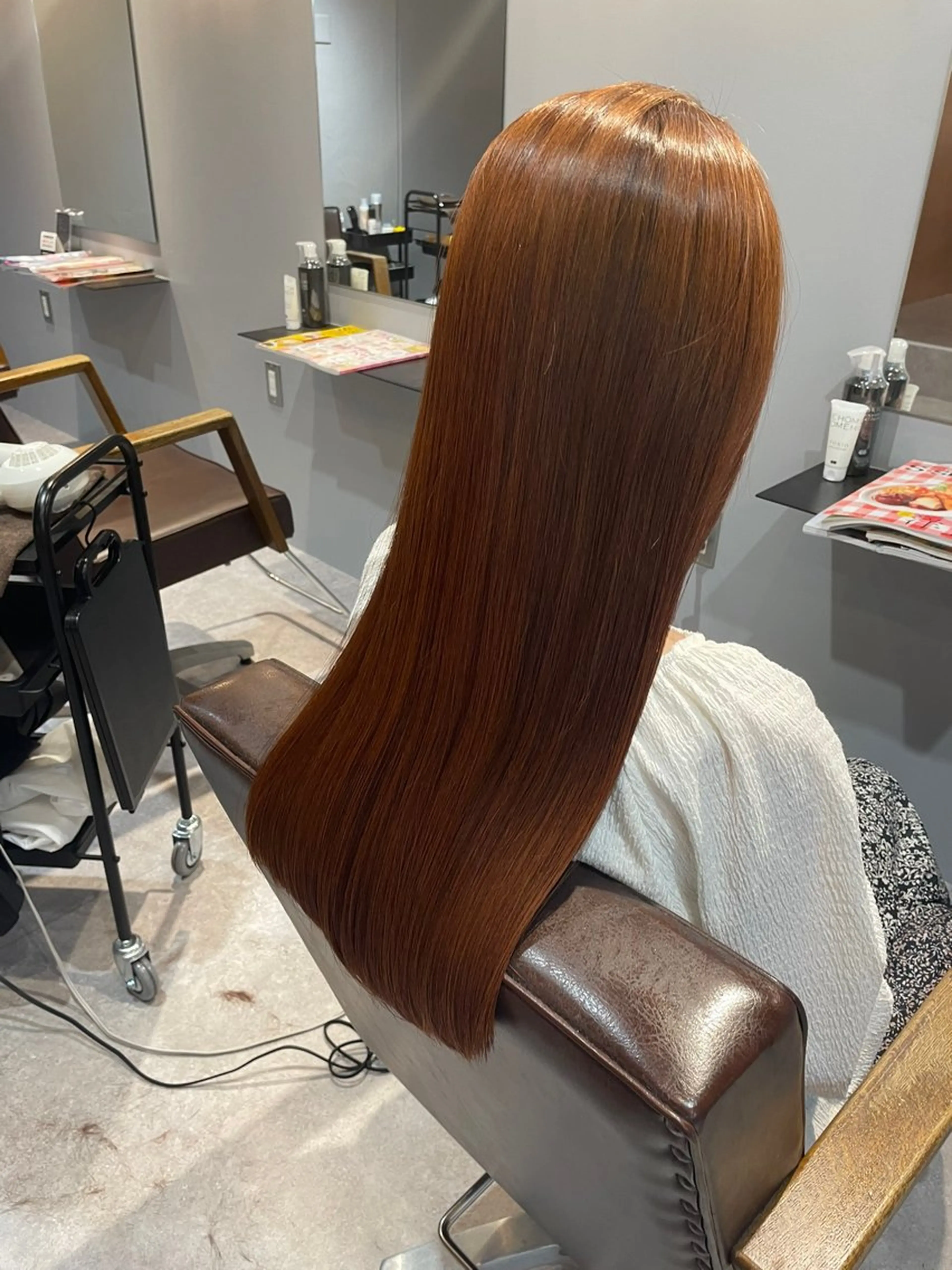 ロング Mimi🎀ブリーチ なし透明感 Ｗカラーのヘアスタイル