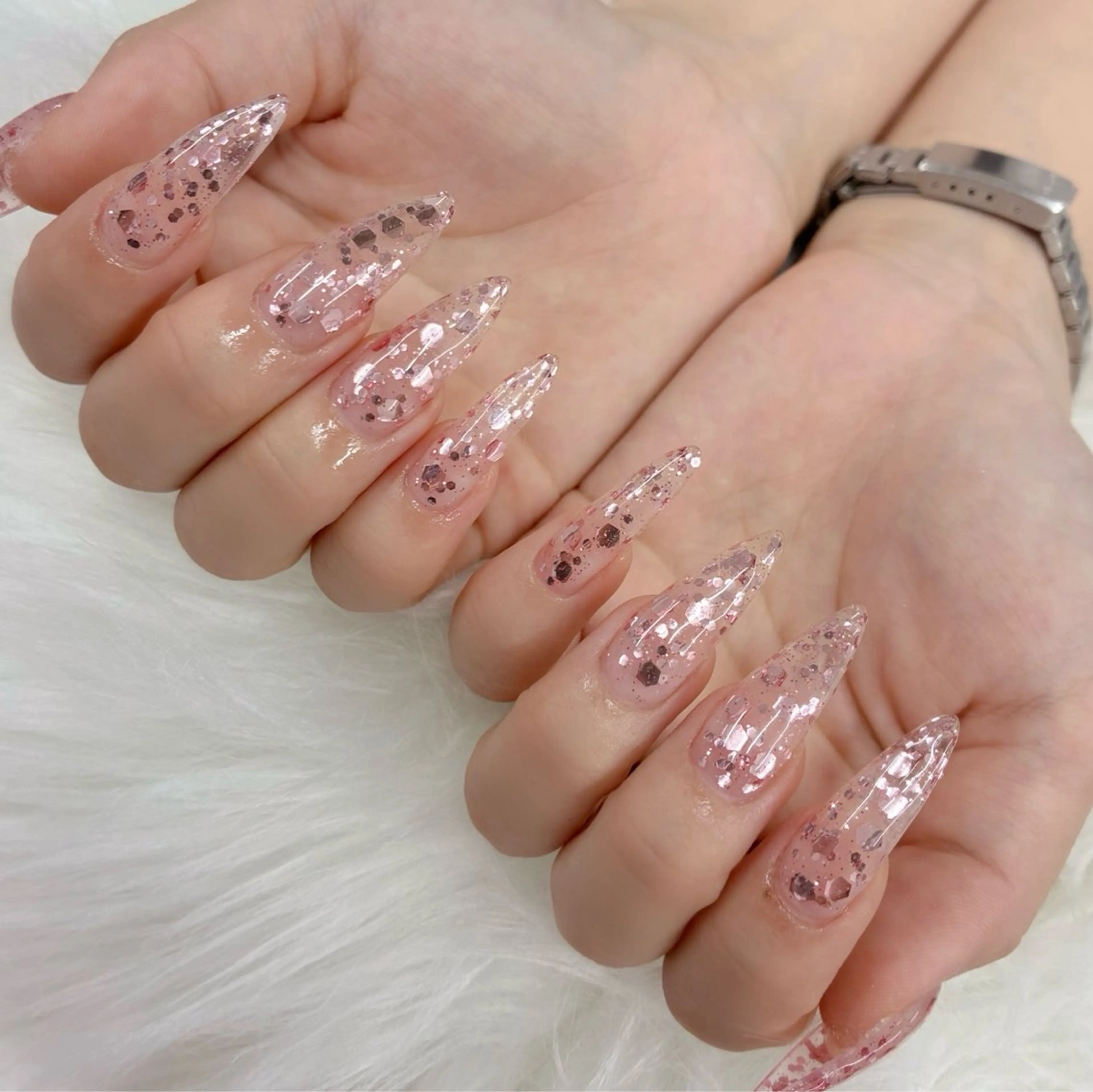 ネイル ハンドネイル ハンドケア DuLi Blinkのネイルデザイン
