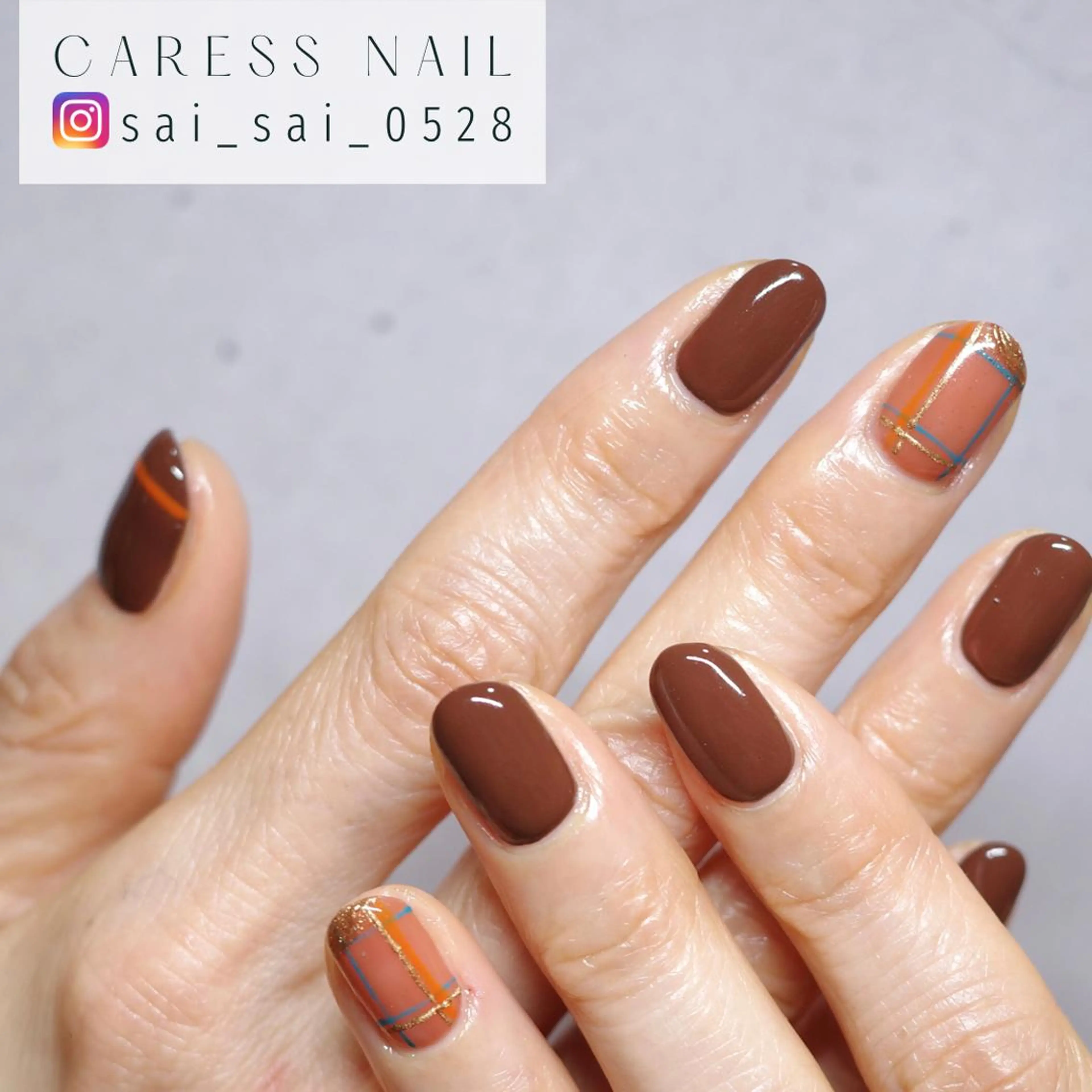 ネイル caress nail カレスネイル 代々木上原所属・カレスネイル さいのネイルデザイン