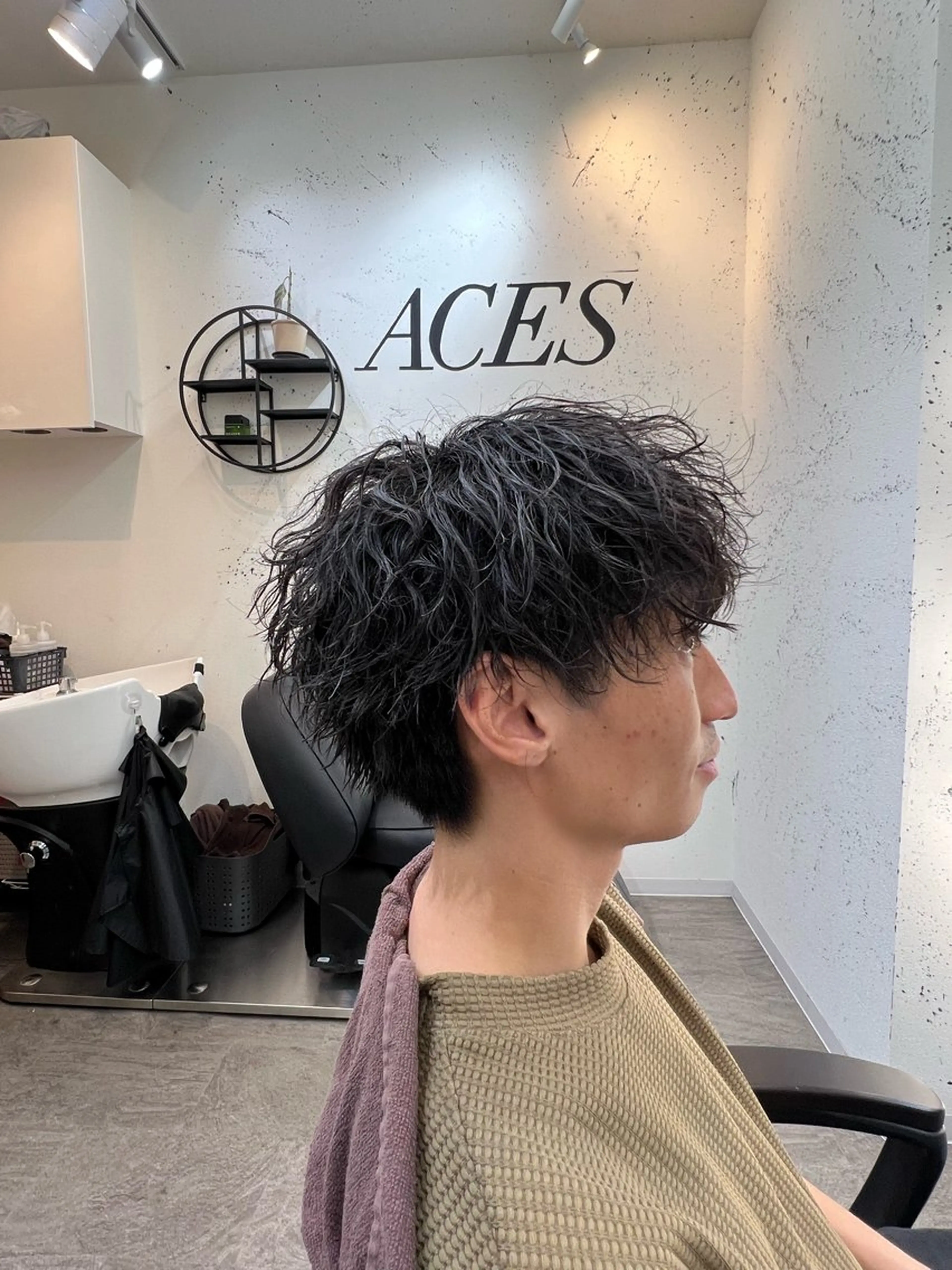 パーマ メンズ/渋谷/パーマ /りおんのヘアスタイル