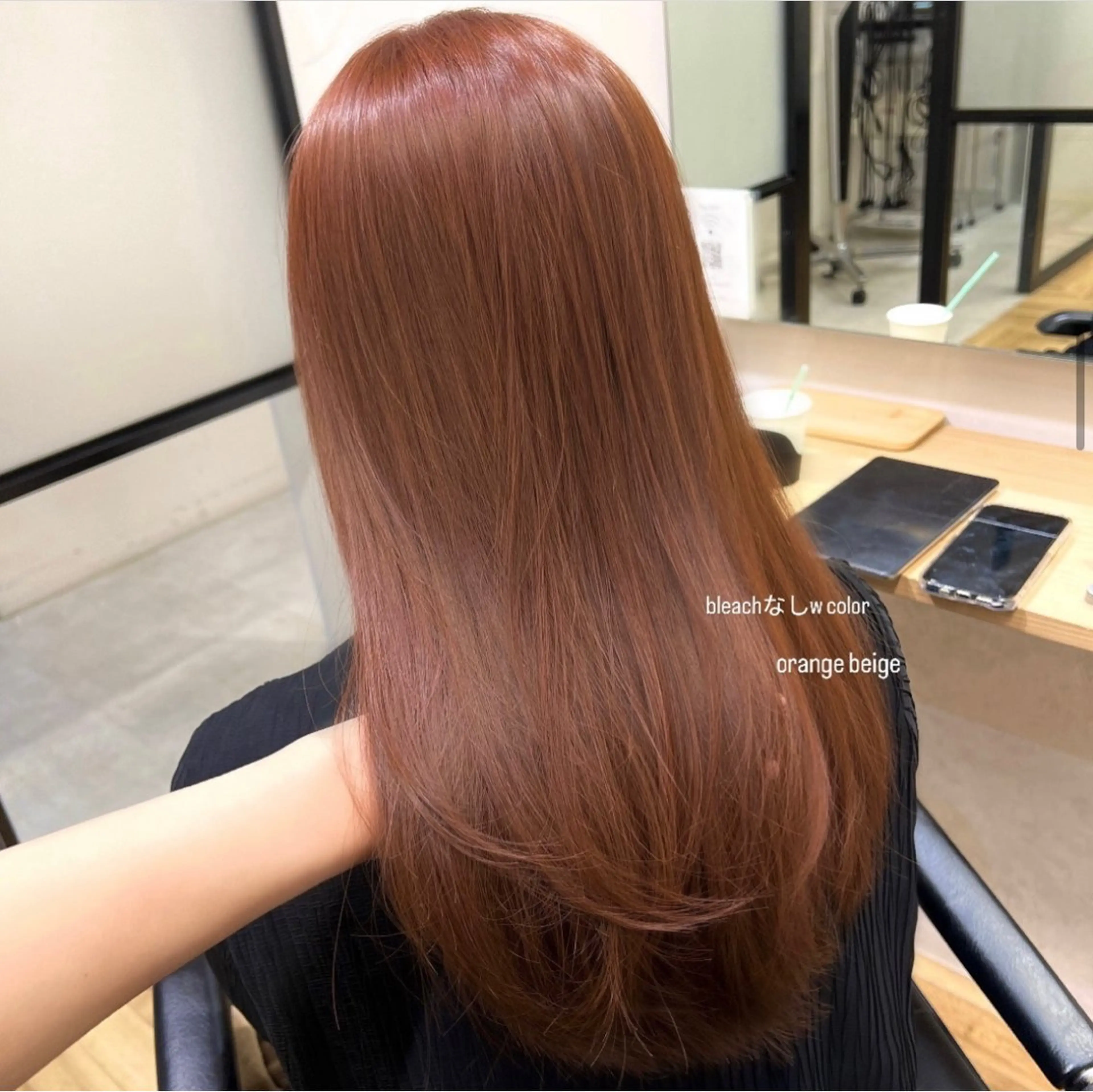 セミロング カラー パーマ ヘアアレンジ カット ヘアカラー トリートメント 前川 朋香のヘアスタイル