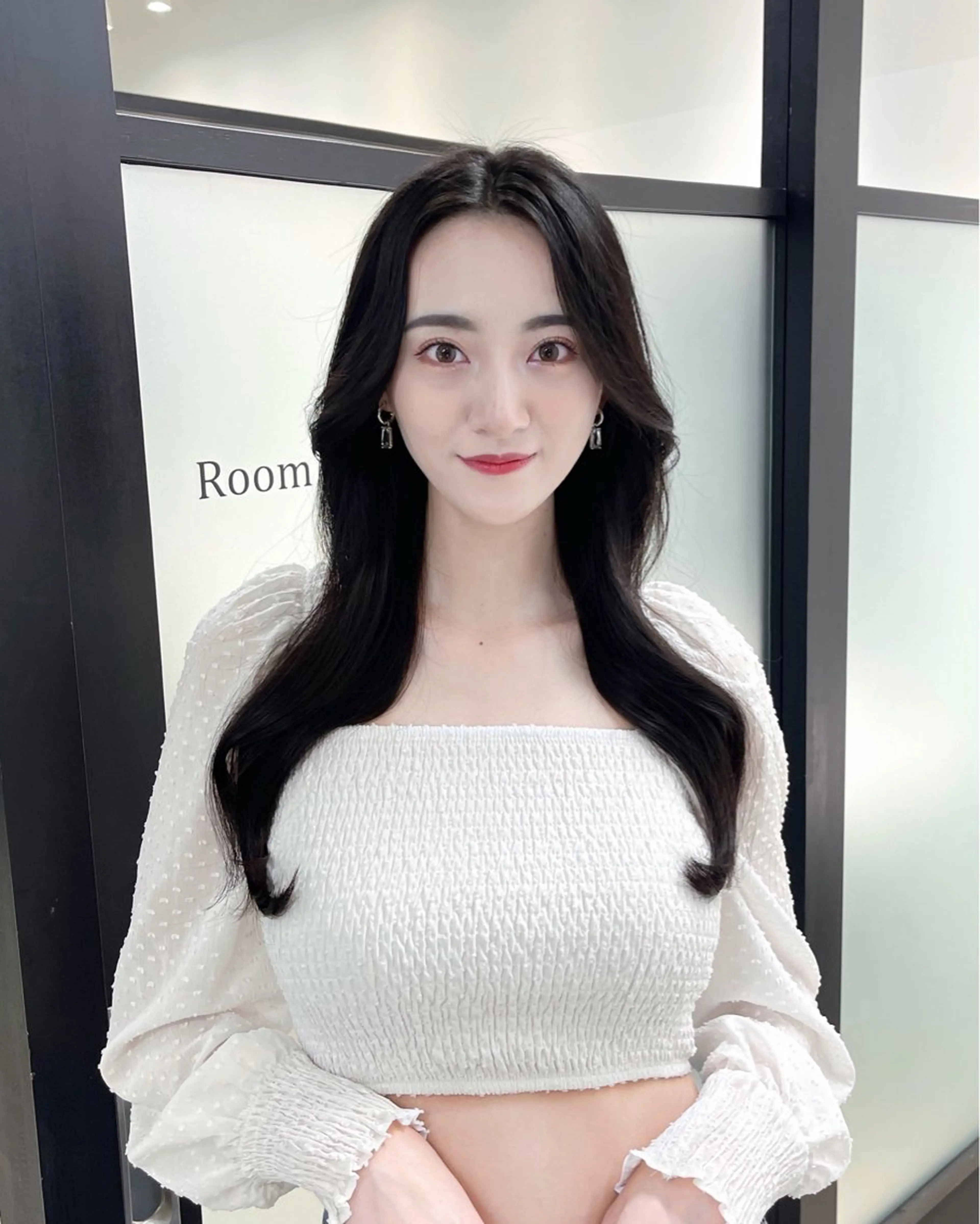 ロング 韓国風ヘア レイヤーカット カット ヘアカラー トリートメント 韓国レイヤーカット 髪質改善▫️水野有真のヘアスタイル