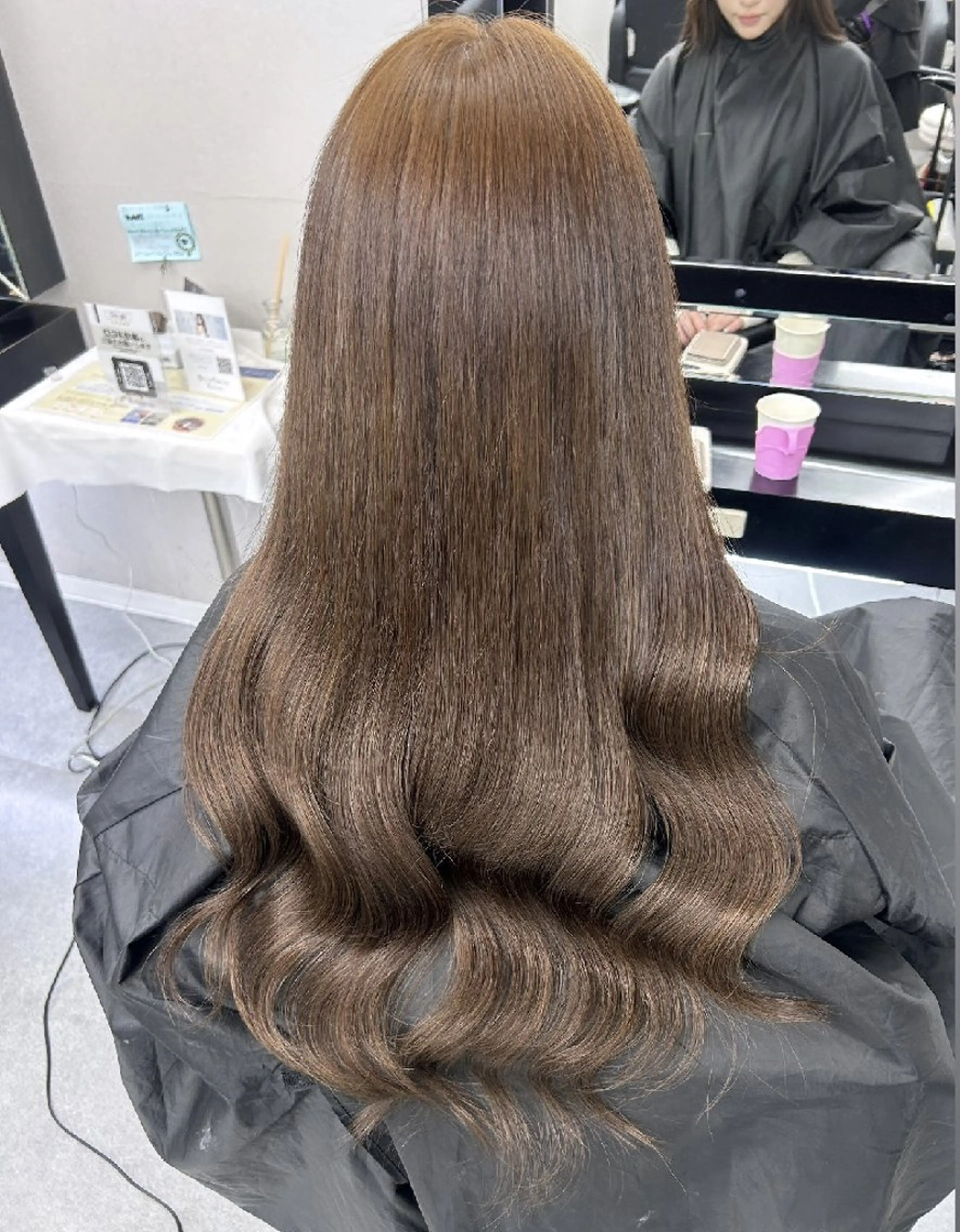 カラー ロング シールエクステ エクステ エクステ ベルグロー アルファのヘアスタイル