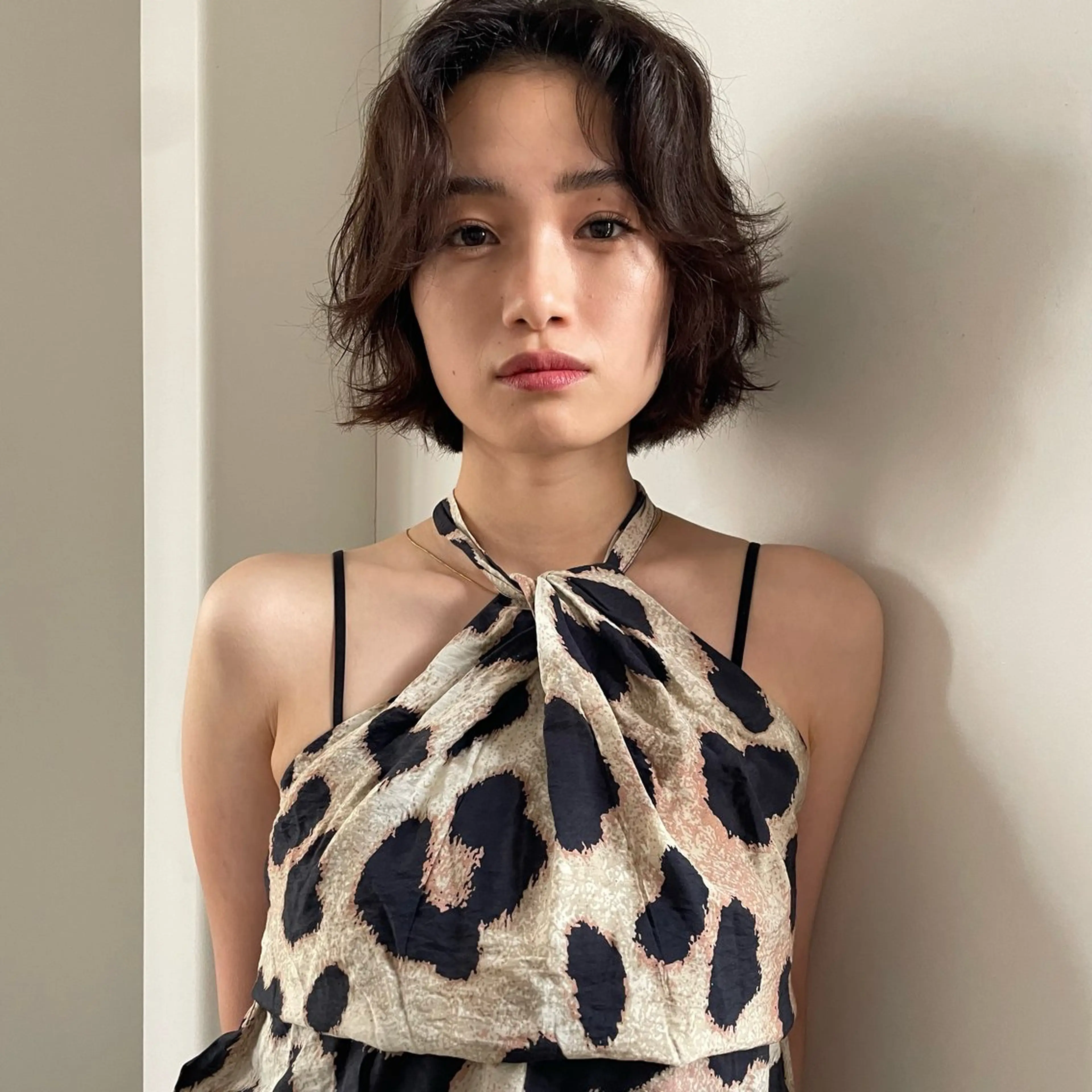 ショート パーマ カット パーマ ハナ🌼 梅田/ボブ/パーマのヘアスタイル