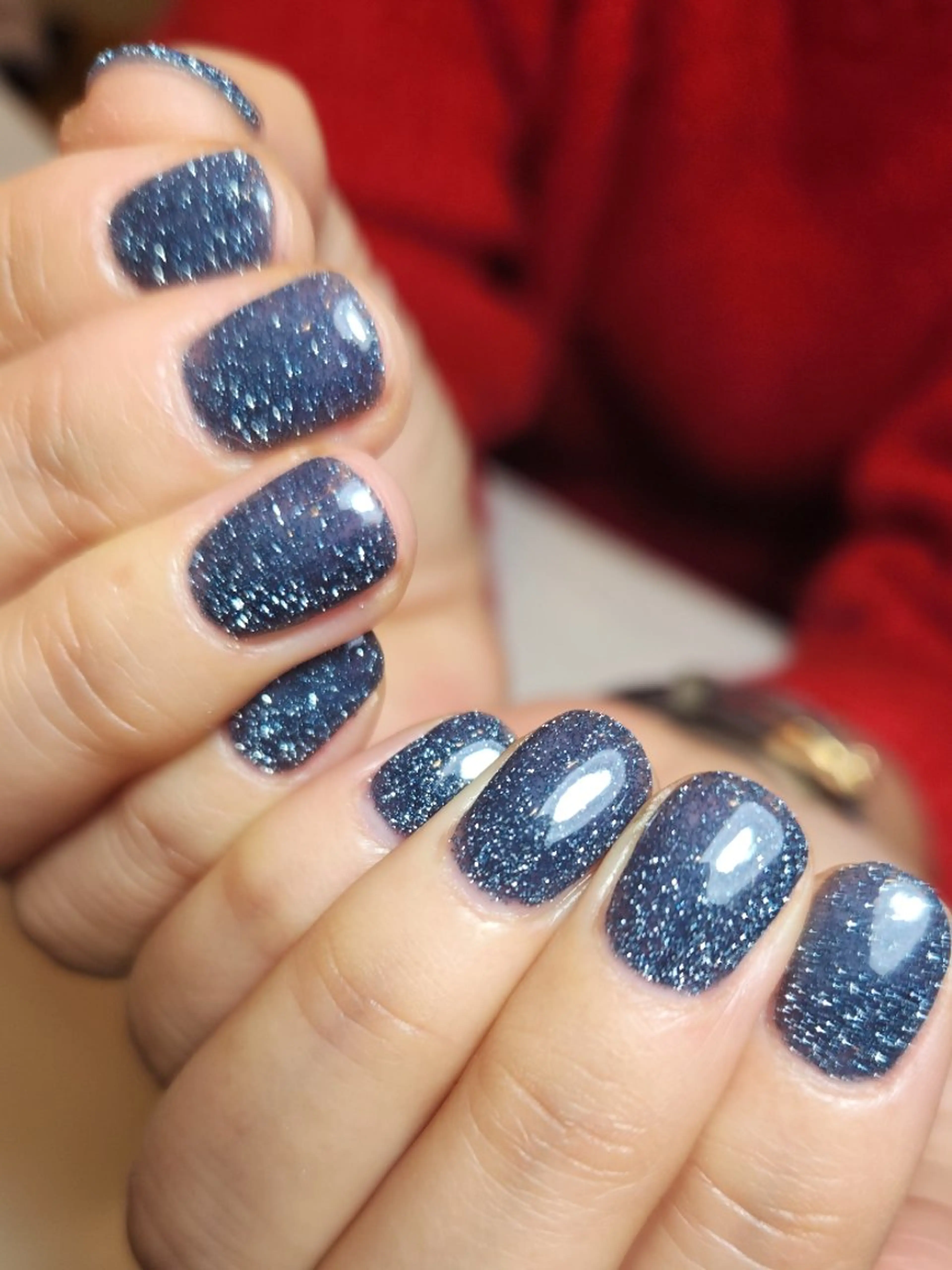 ネイル フラッシュネイル ネイビー ハンドネイル NailSalon  N.中目黒のネイルデザイン