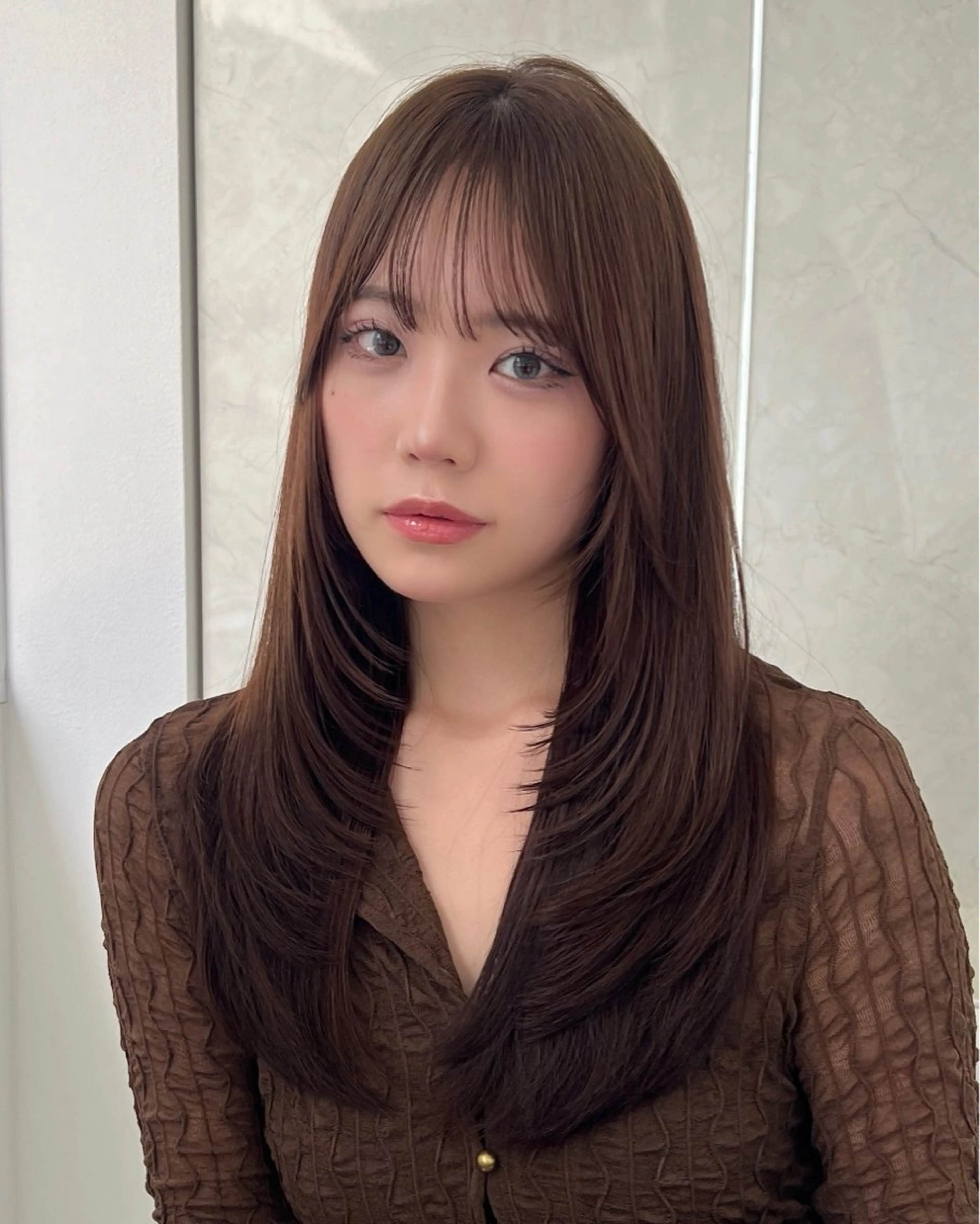 ロング カラー 💖韓国風💖 レイヤー/LISAのヘアスタイル