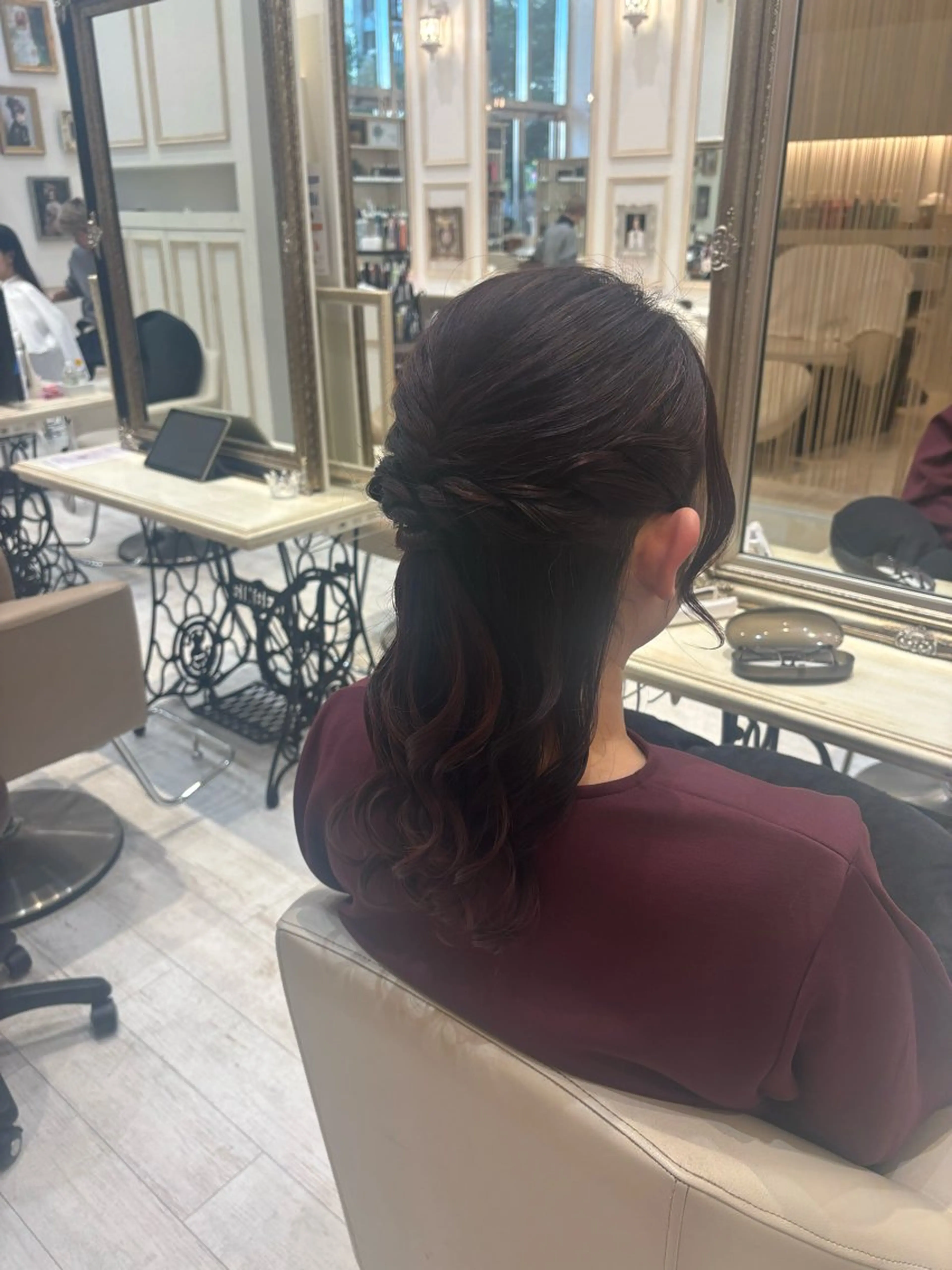 ヘアアレンジ 上田 華音のヘアスタイル