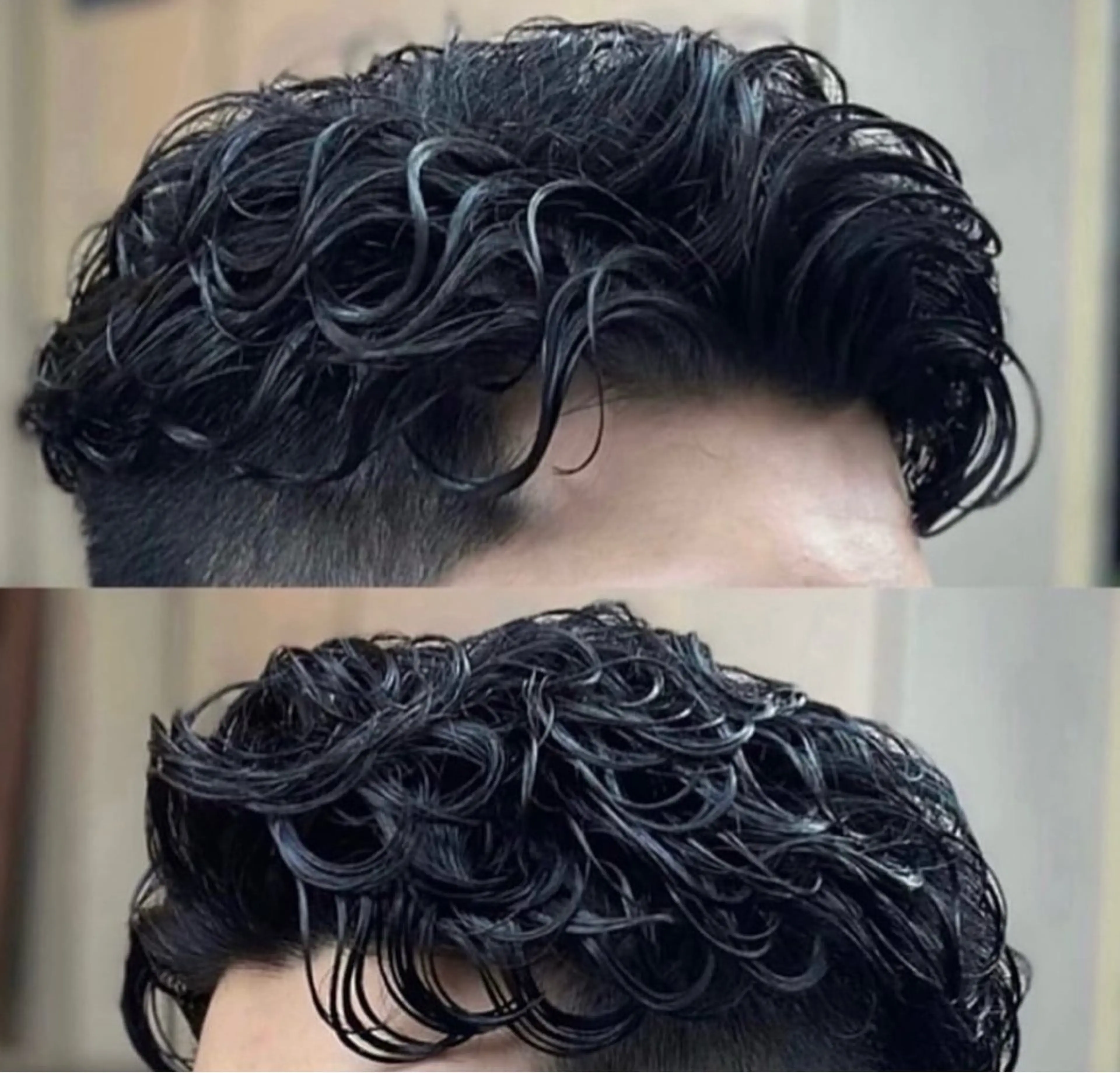 ショート パーマ メンズ カット パーマ トミモト アユムのヘアスタイル