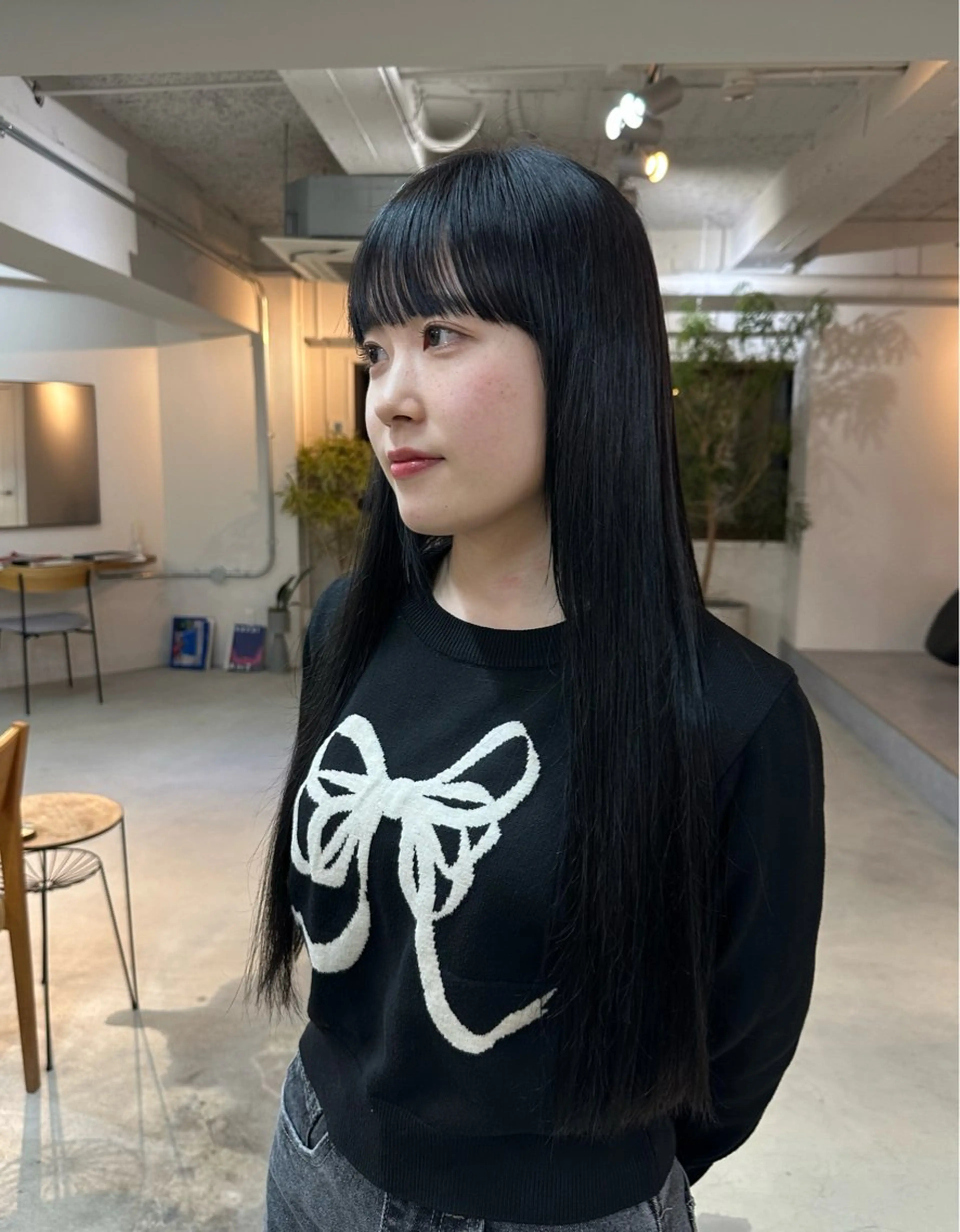 全頭ストレートパーマ「トリートメント追加可」の写真