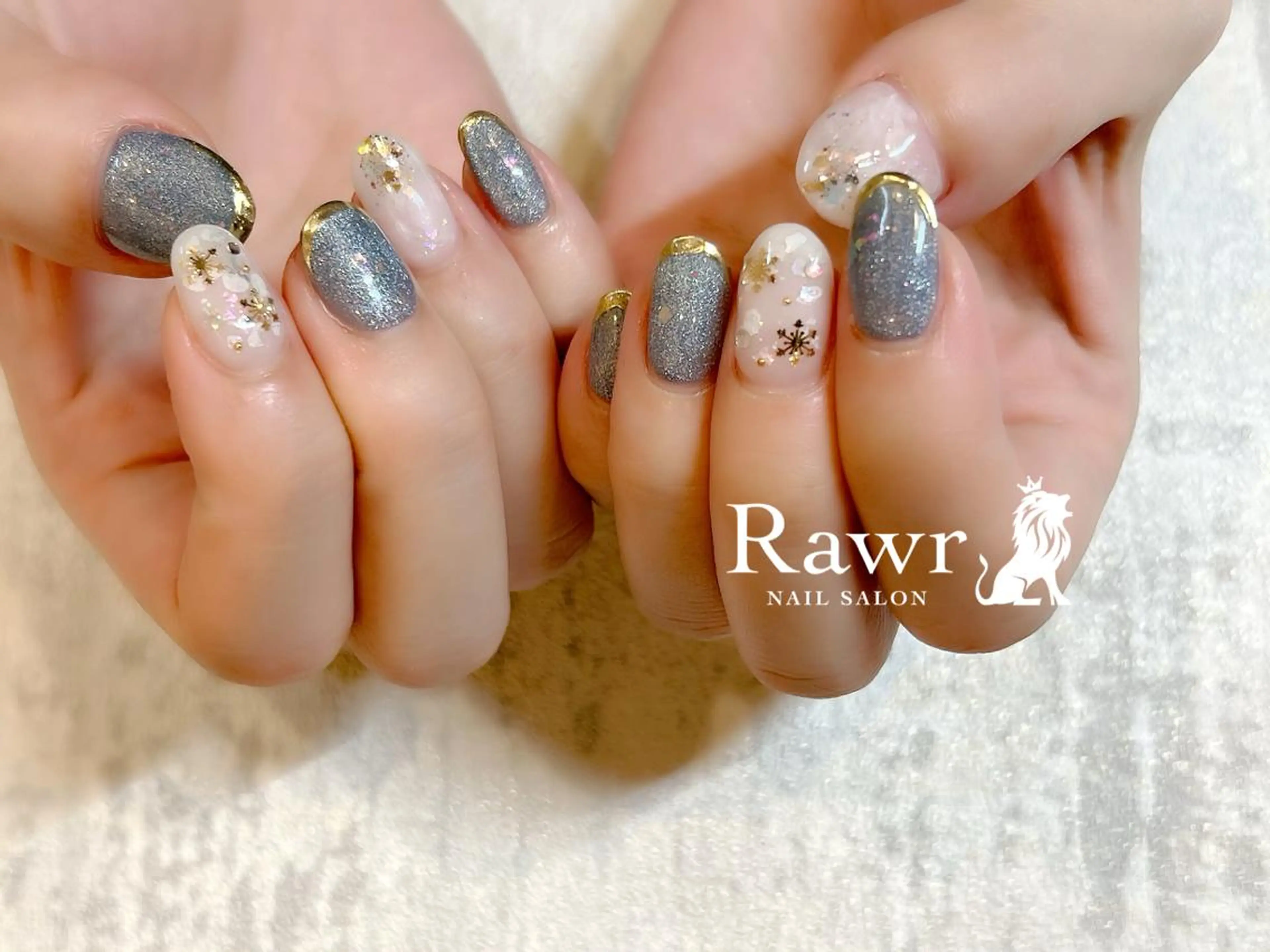 ネイル ハンドネイル Rawr / saoriのネイルデザイン