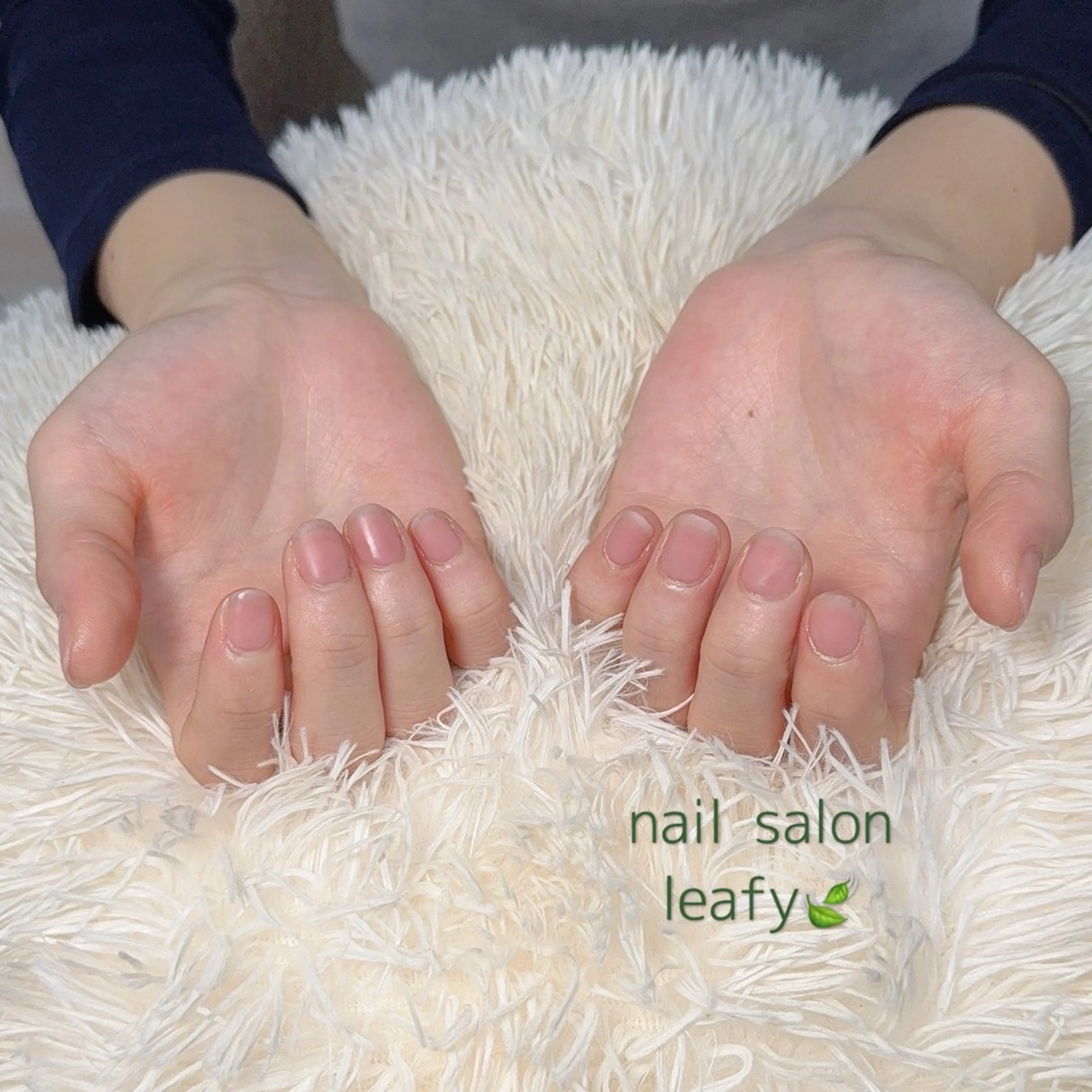 ネイル ワンカラーネイル ネイルサロン leafyのネイルデザイン