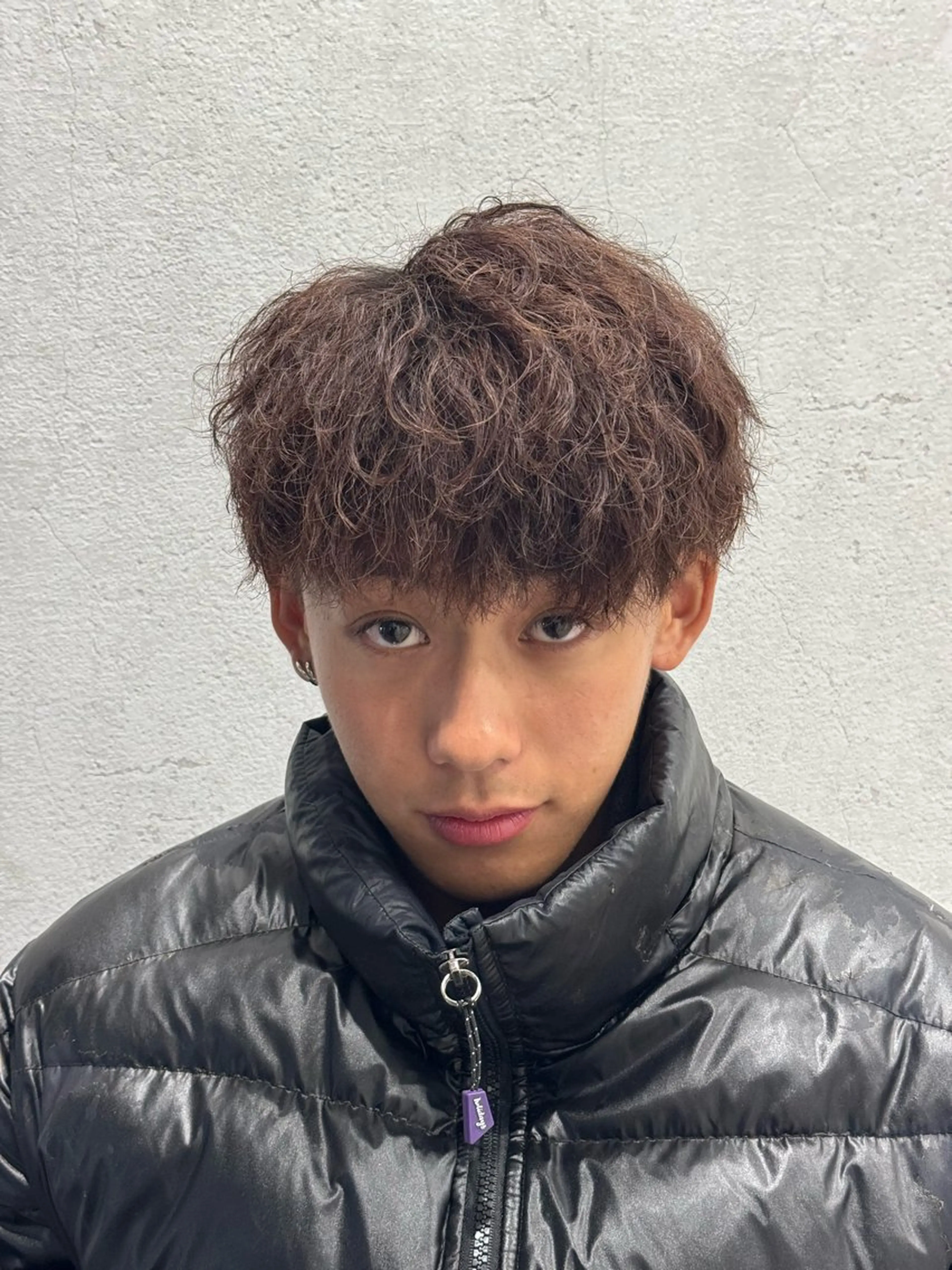 パーマ メンズ メンズパーマ カット パーマ 毛流れ/シャドウ 🇰🇷AYATOのヘアスタイル