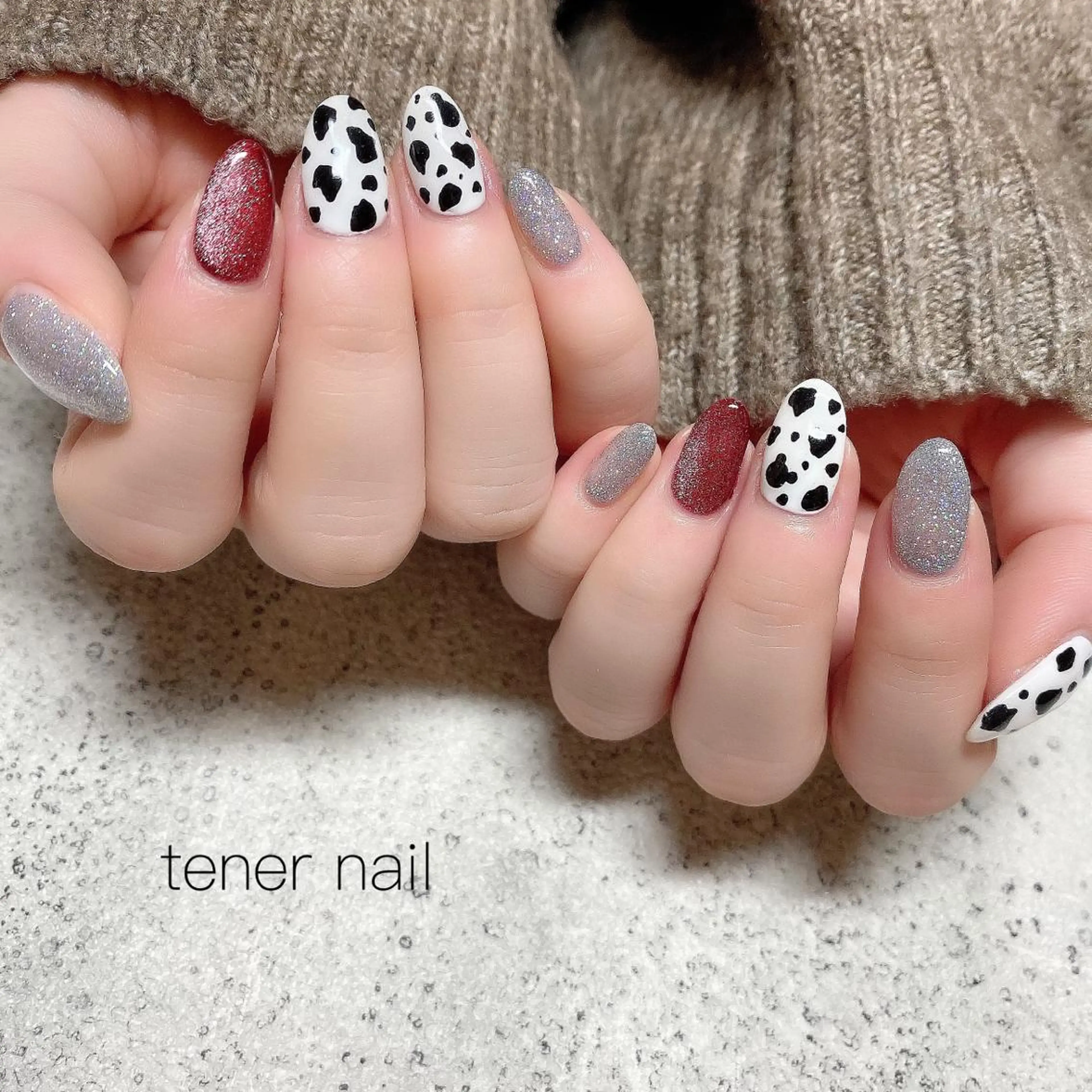 ネイル フラッシュネイル マグネットネイル テネルネイル tener nailのネイルデザイン