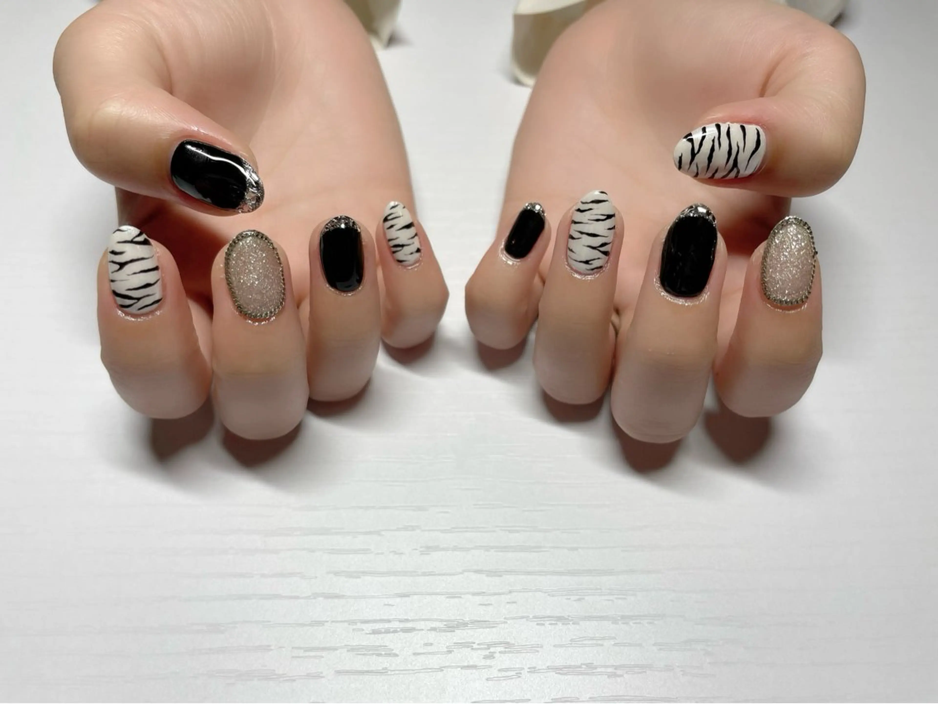 デザインネイル♡オフなし♡の写真