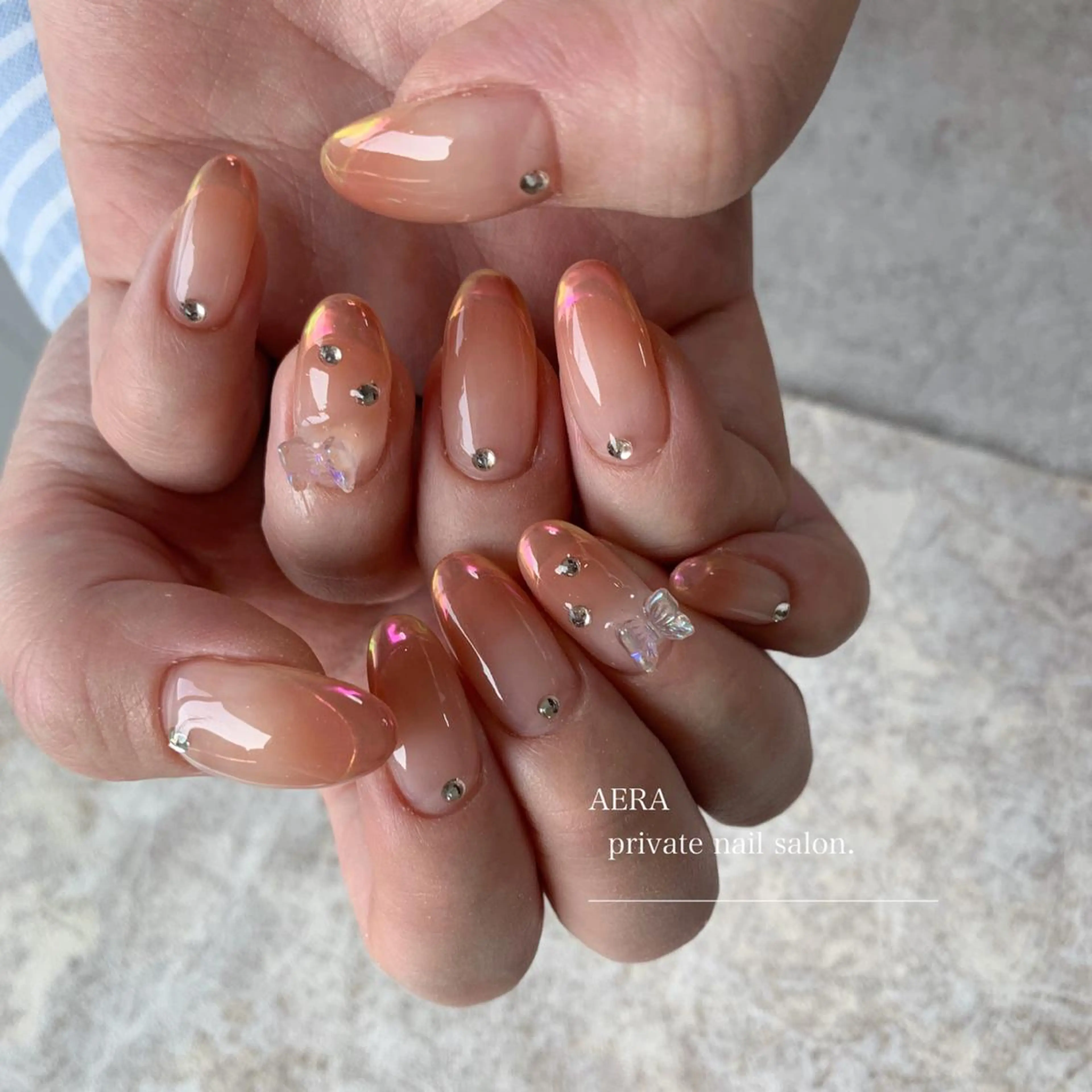 ネイル AERA nail shino🐱⸝꙳のネイルデザイン