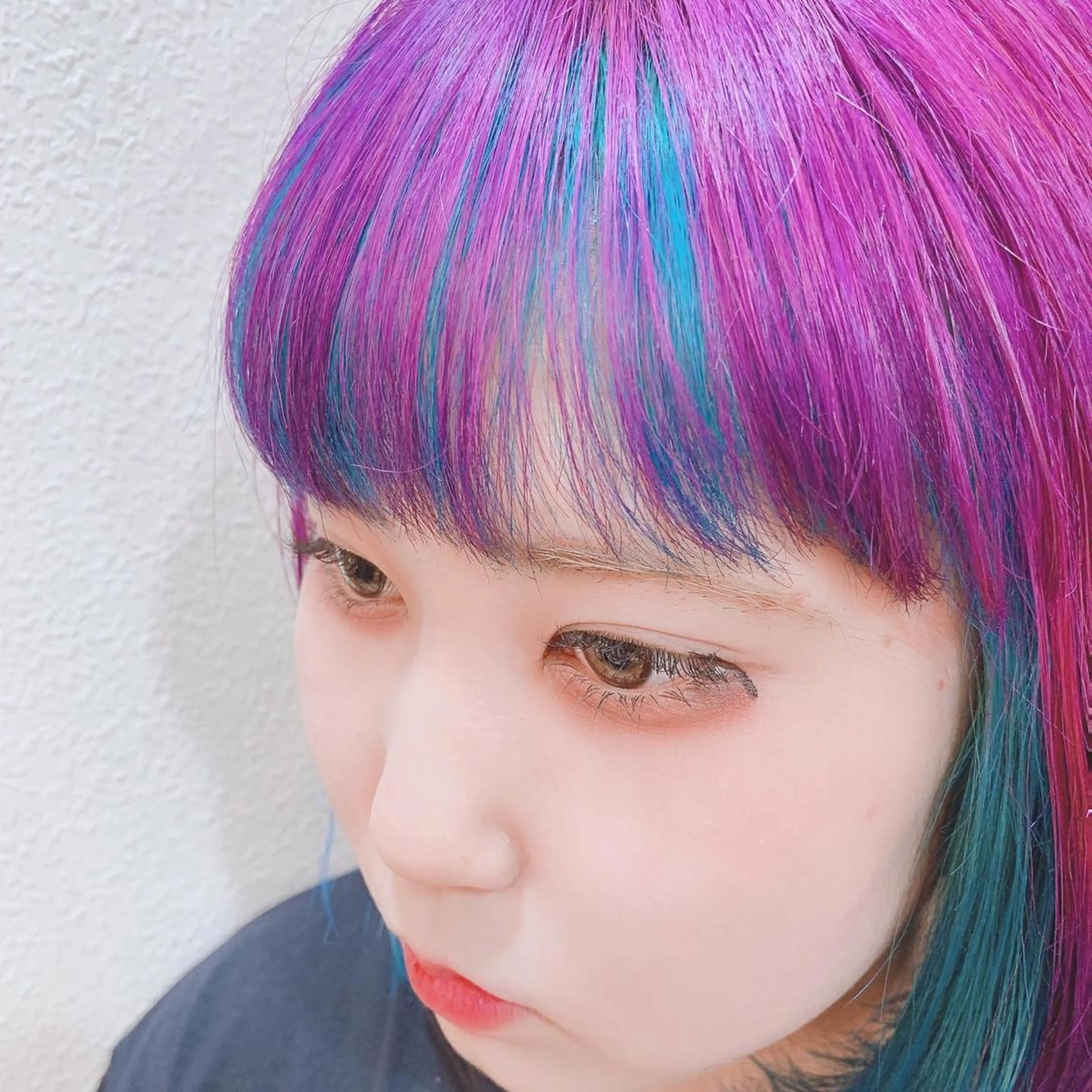 ミディアム カラー ヘアカラー トリートメント ヘアセット DiMPlE  ディンプル所属・🌸スタイリスト 山浦美恵のヘアスタイル
