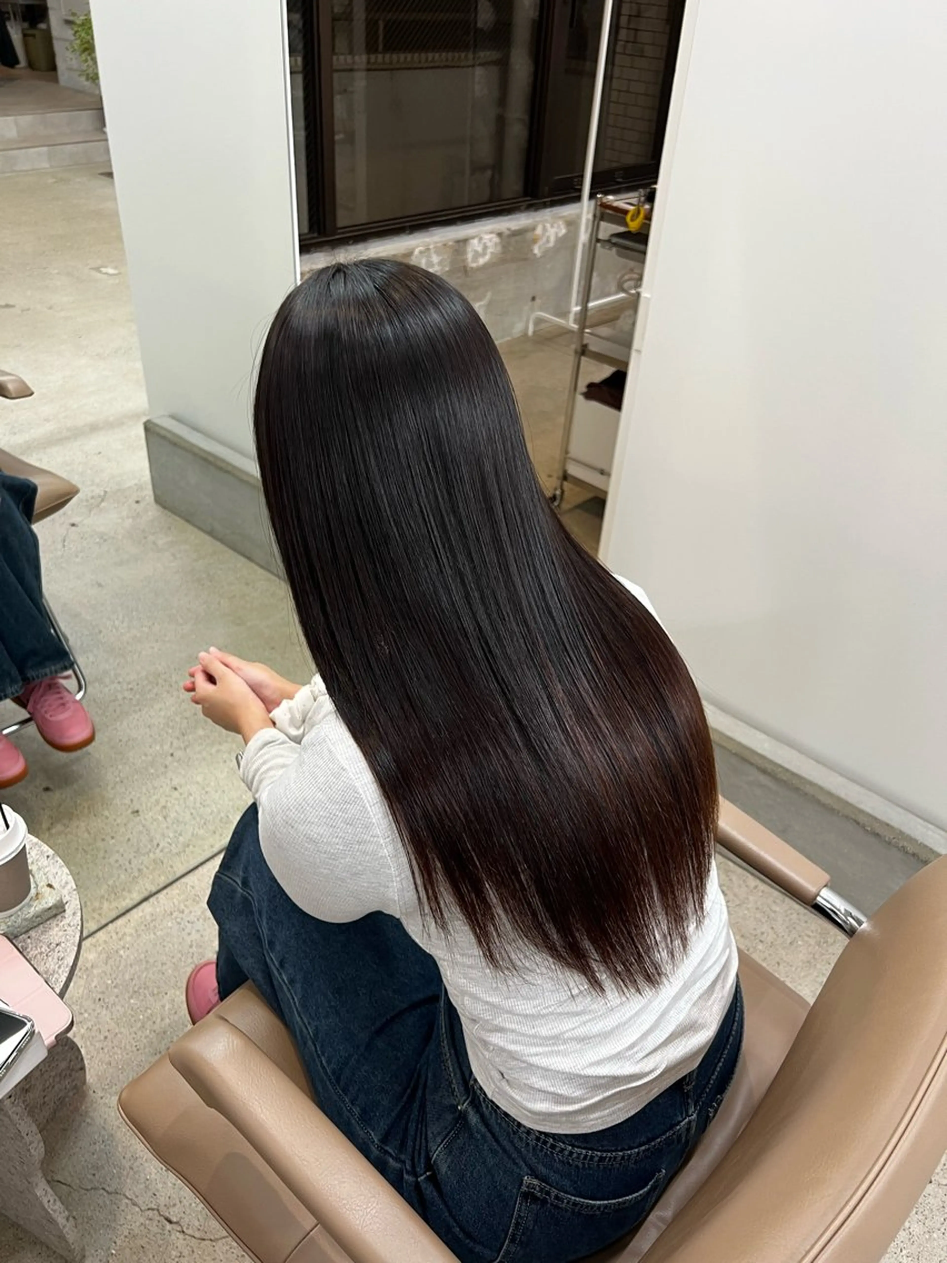 ロング 髪質改善 カット 縮毛矯正 fit /HONOKAのヘアスタイル