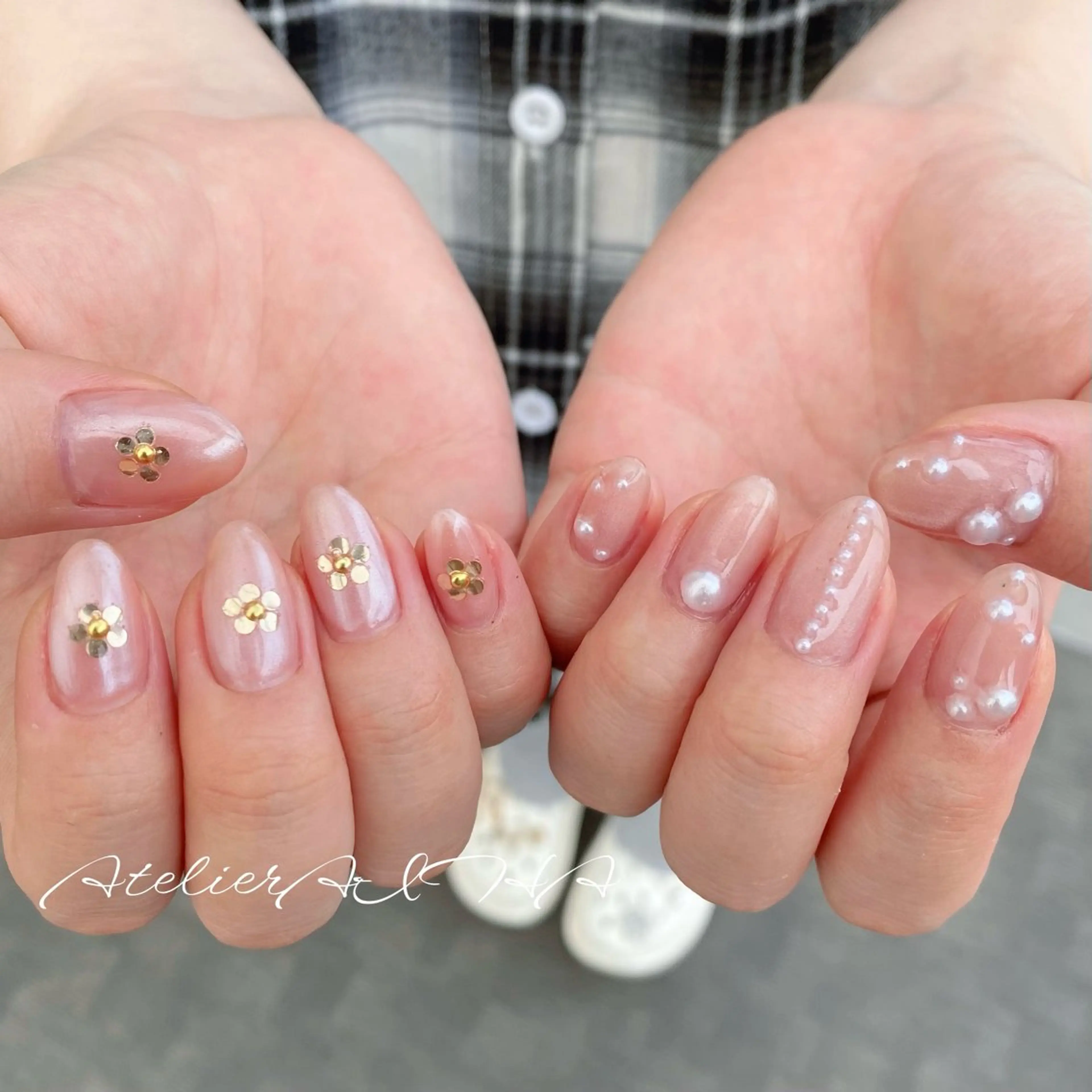 ネイル ハンドネイル アトリエAIHA★ フィルイン推奨サロンのネイルデザイン