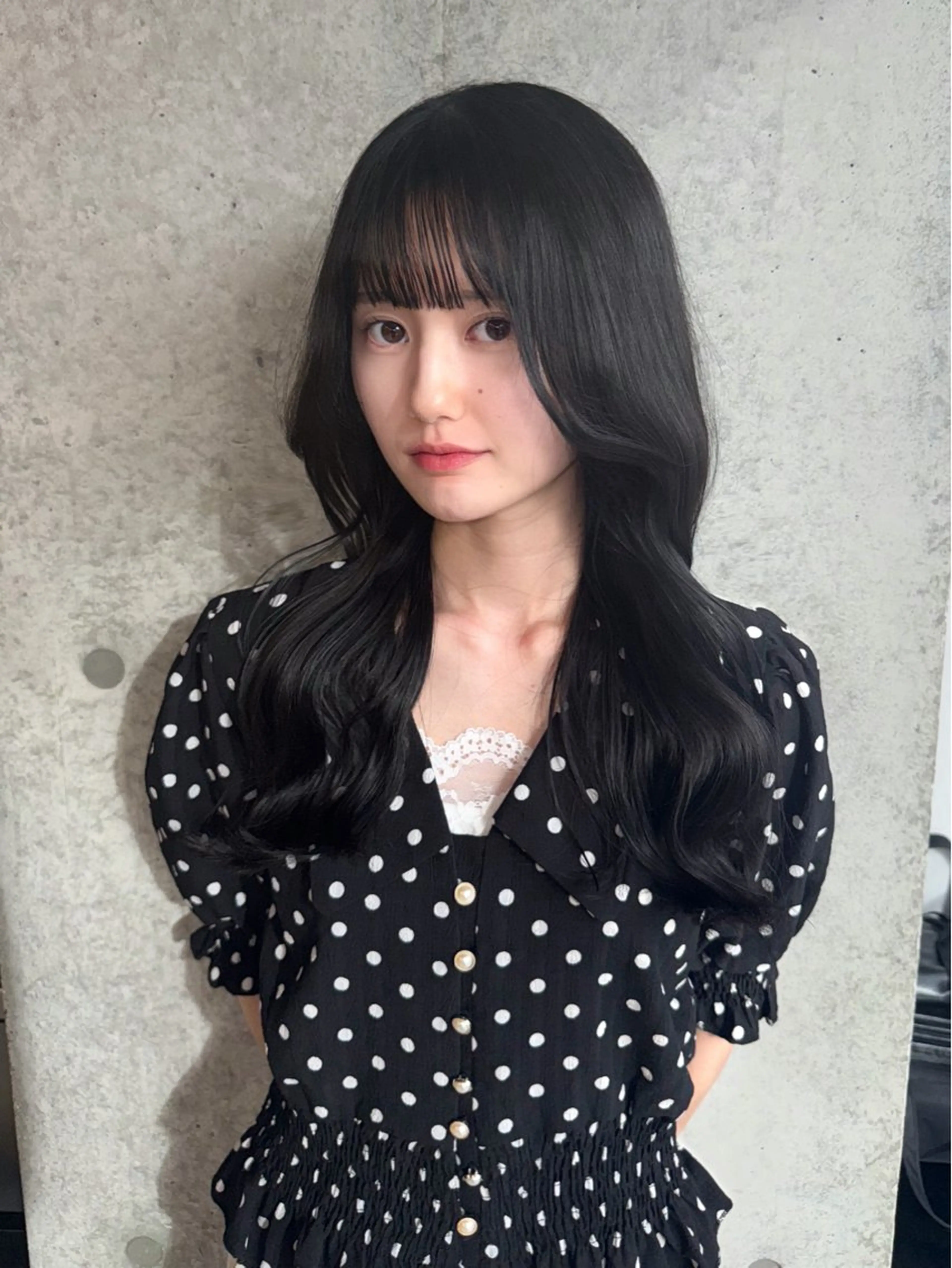 ロング ヘアカラー karina🌿レイ ヤーカット/髪質改善のヘアスタイル