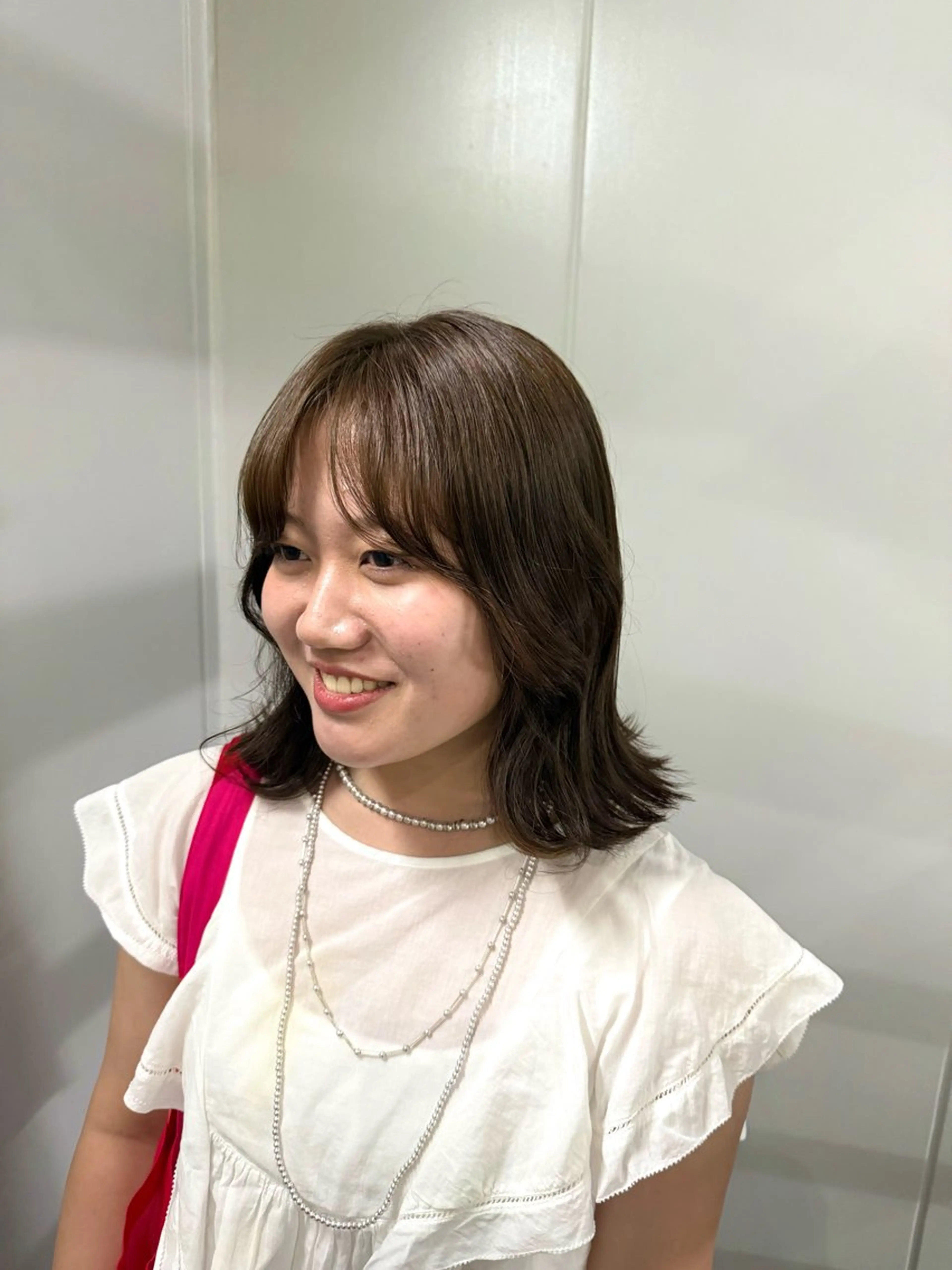 カラー ヘアカラー 水谷 華子のヘアスタイル