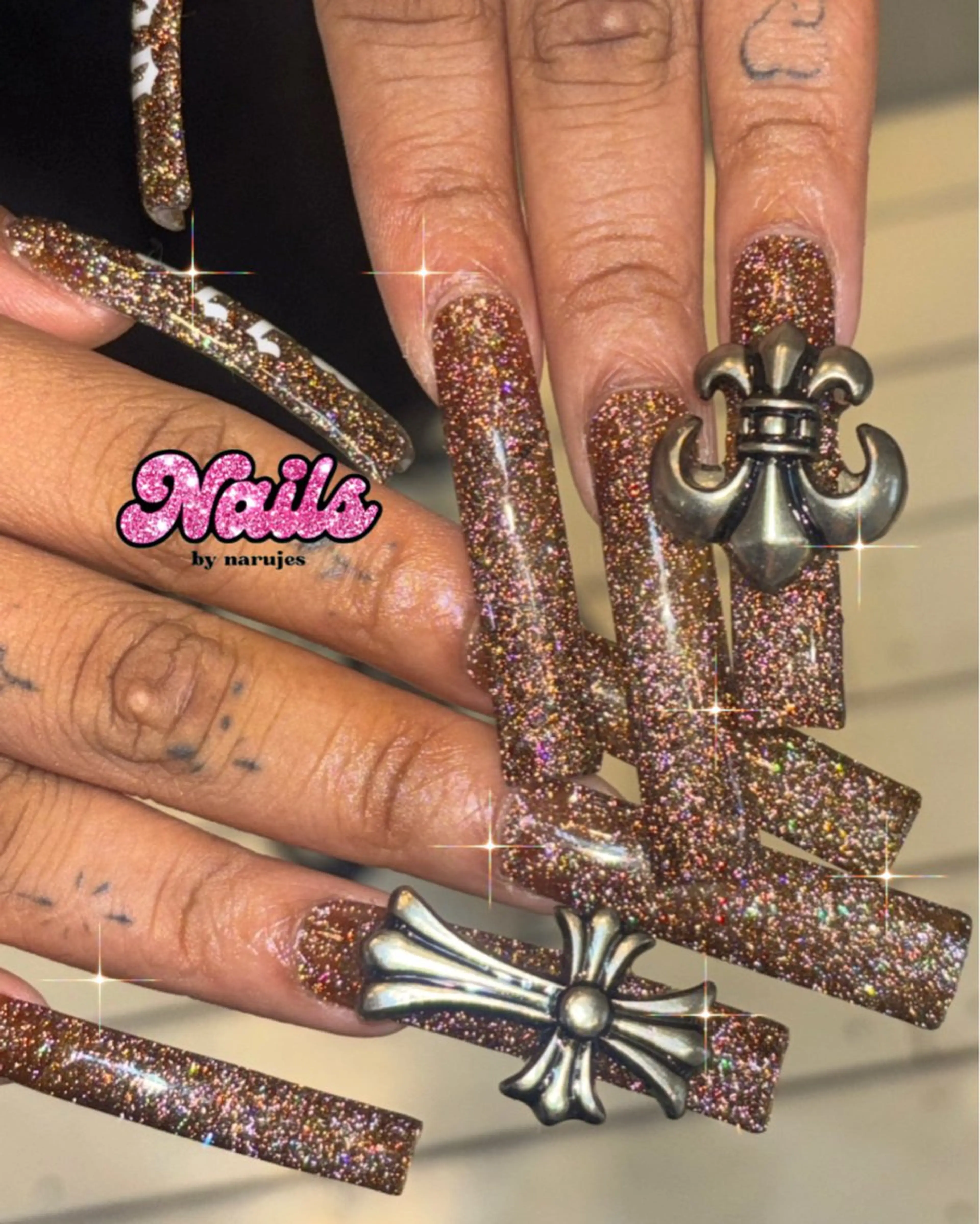 ネイル ギャルネイル🧸💖 narujesのネイルデザイン