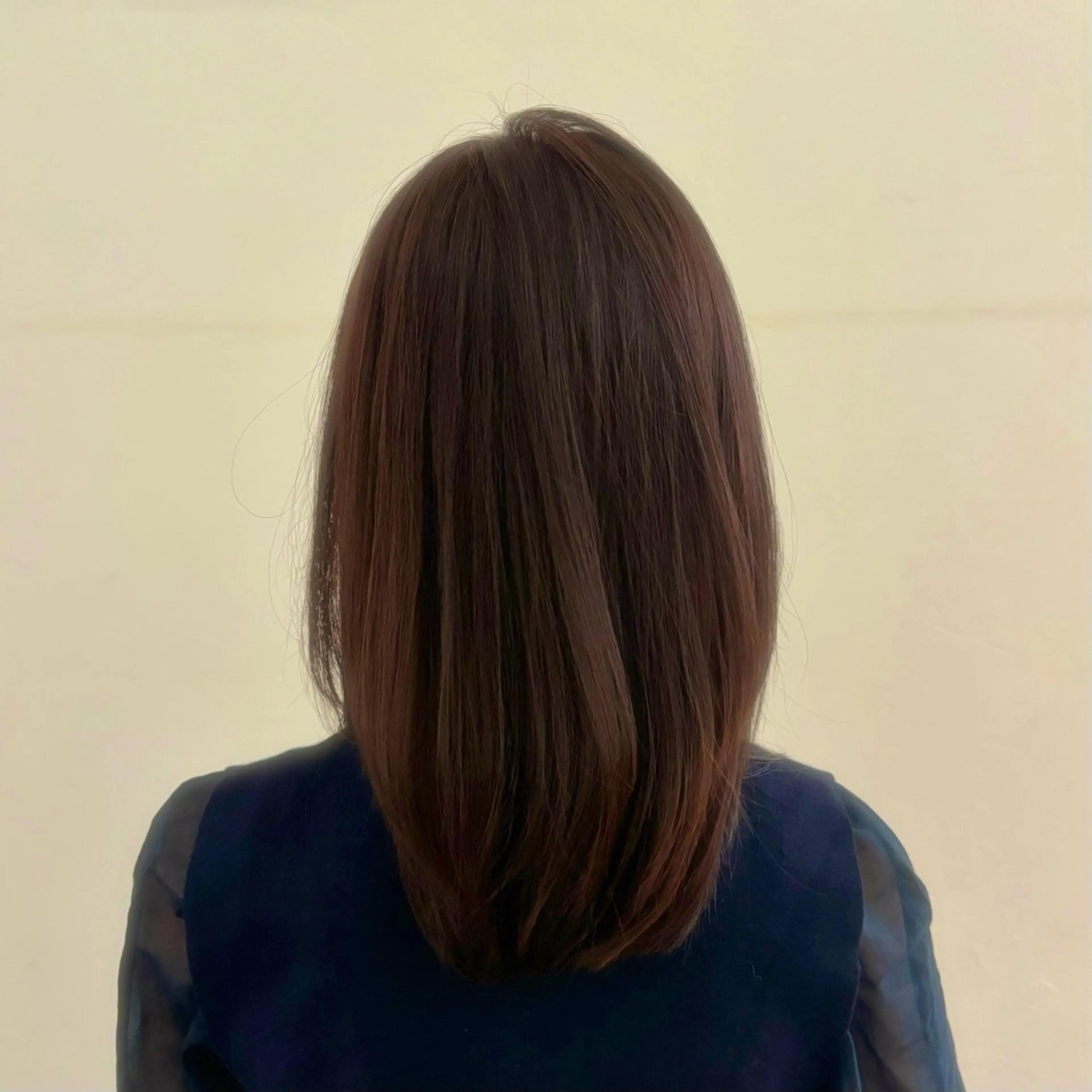 ミディアム カラー ブラウンカラー レッドカラー PATIONN所属・透明感/ベージュ/ yuna.のヘアスタイル