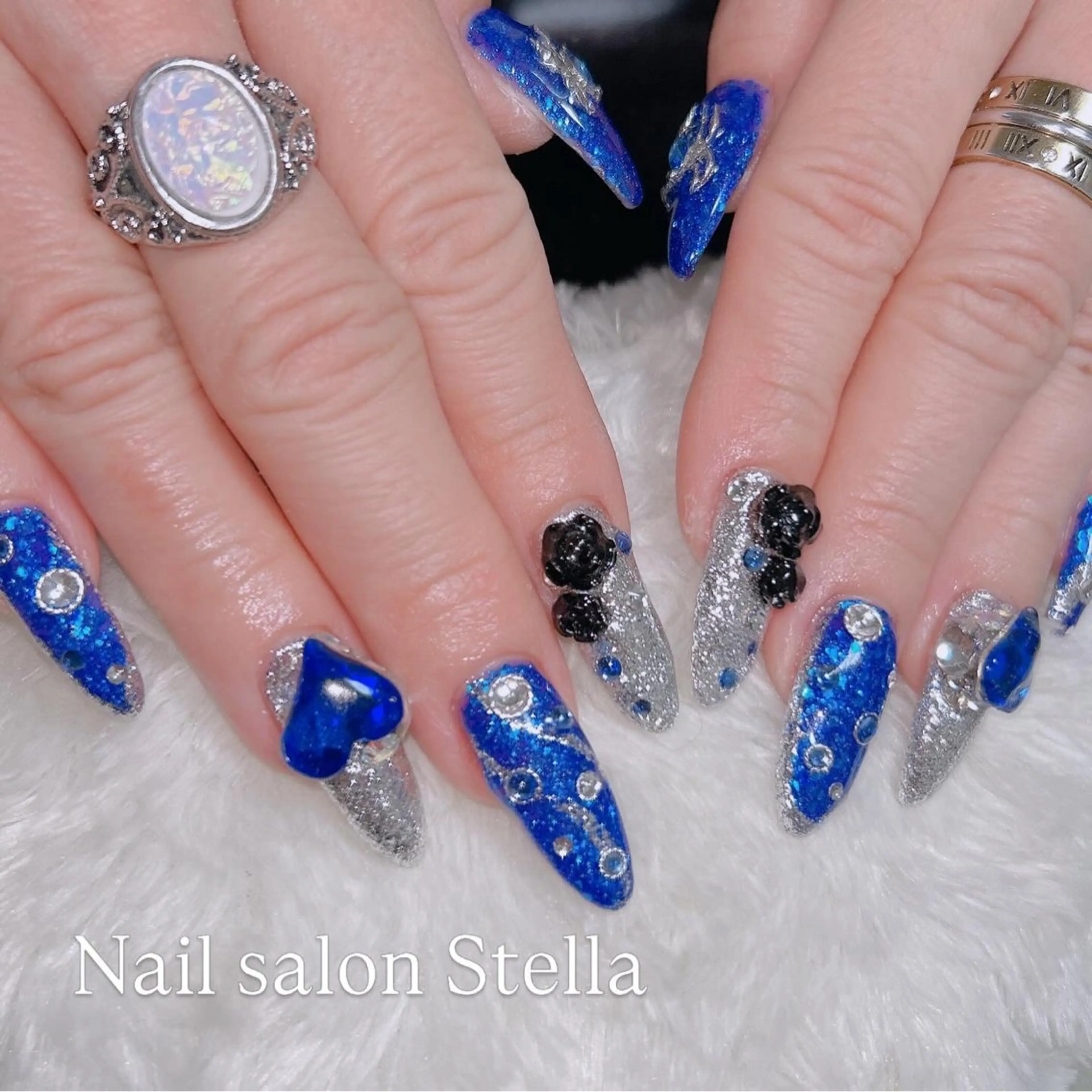 ロング ハンドネイル Nail salon  Stella所属・Nail salon Stellaのネイルデザイン